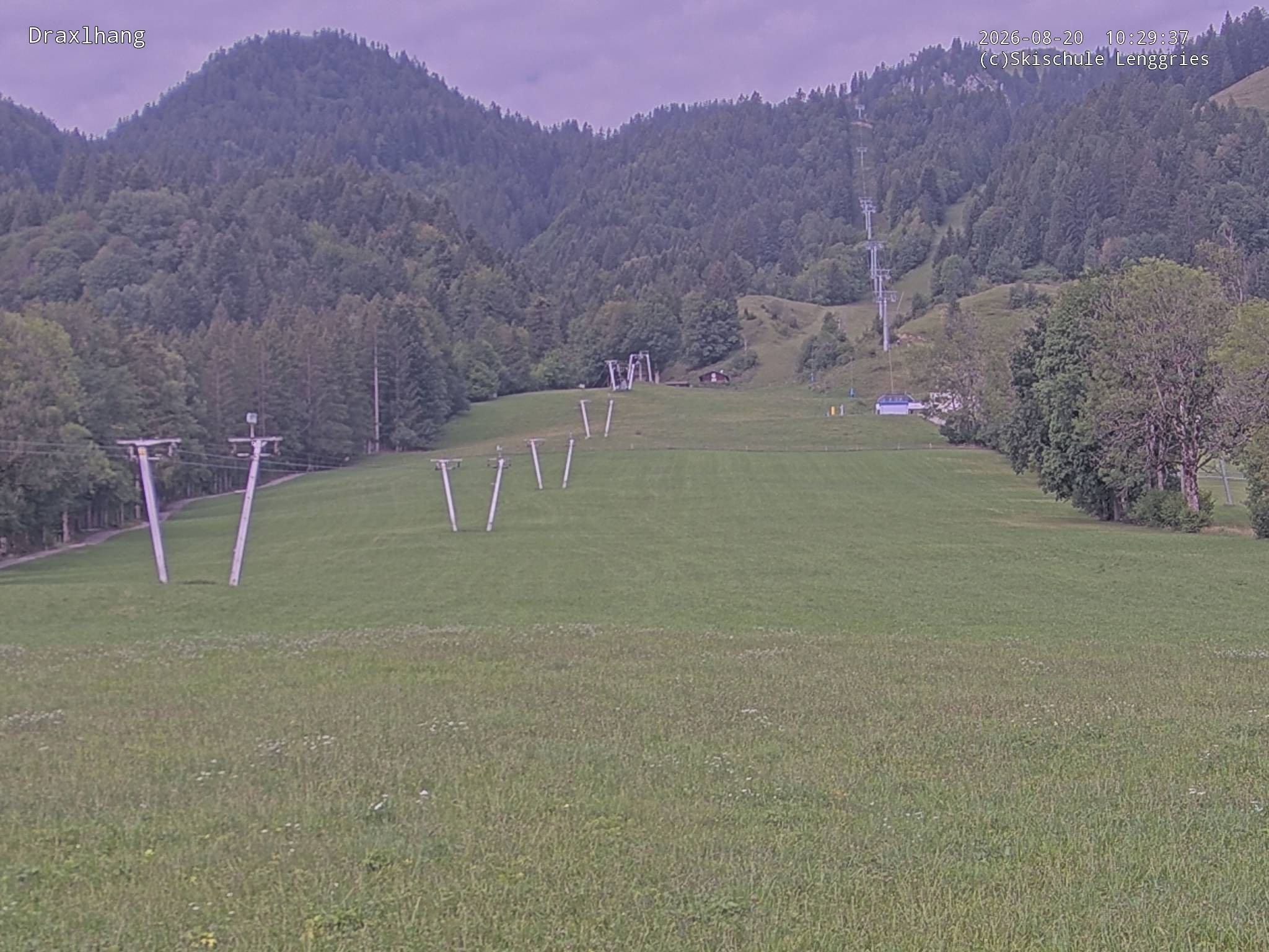 Archiv Foto Webcam Blick auf den Draxlhang