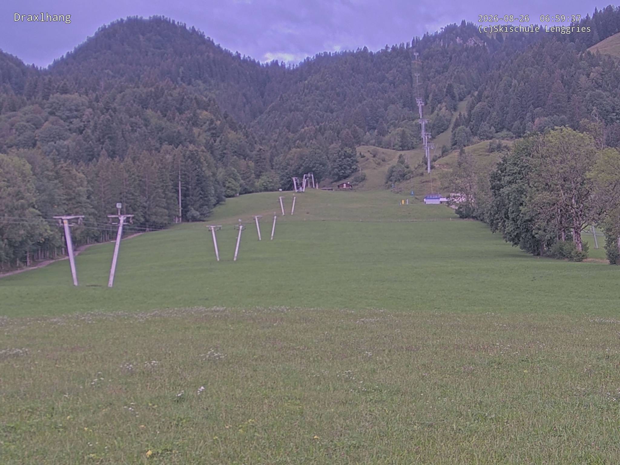 Archiv Foto Webcam Blick auf den Draxlhang