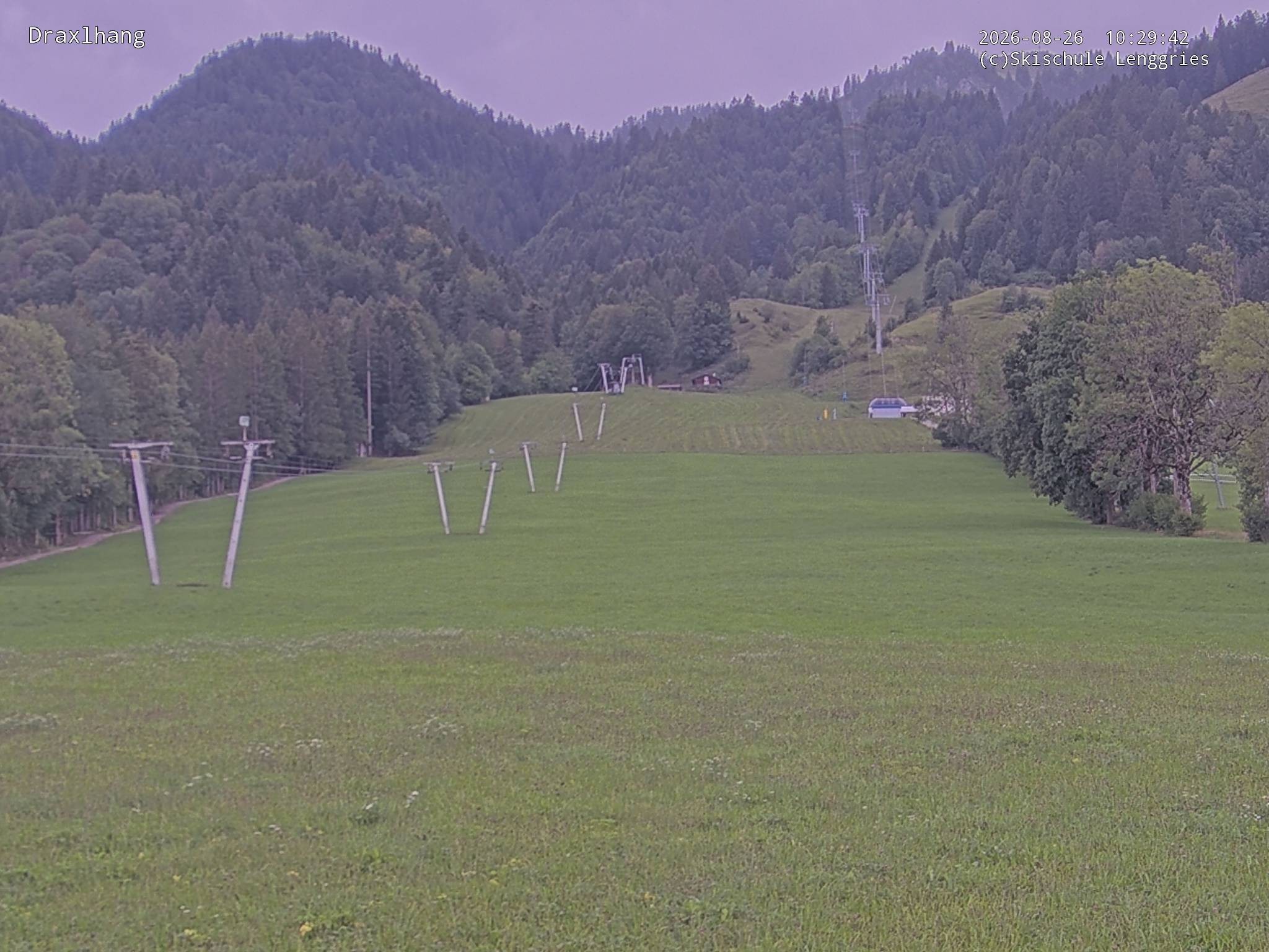 Archiv Foto Webcam Blick auf den Draxlhang