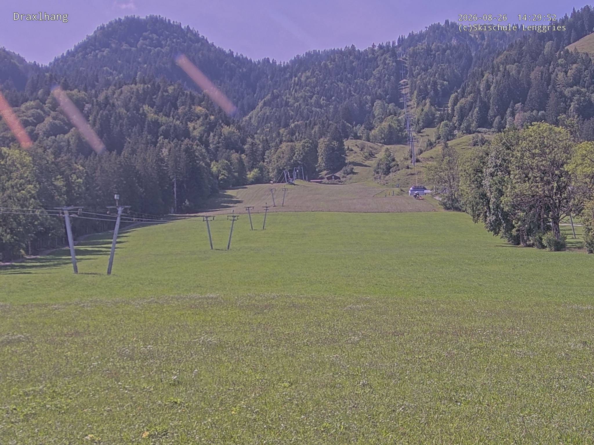 Archiv Foto Webcam Blick auf den Draxlhang
