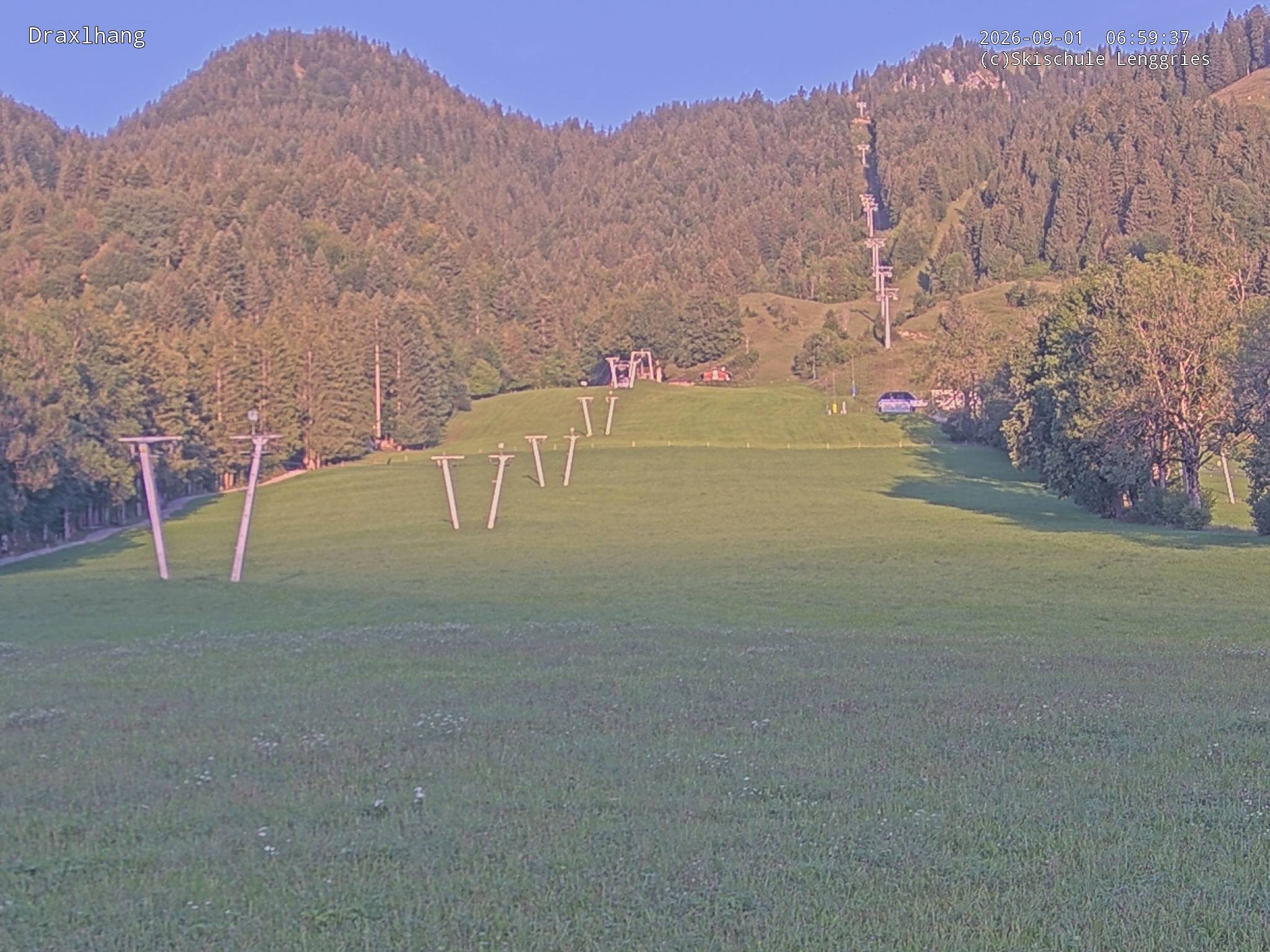 Archived image Webcam View on Draxlhang ski run