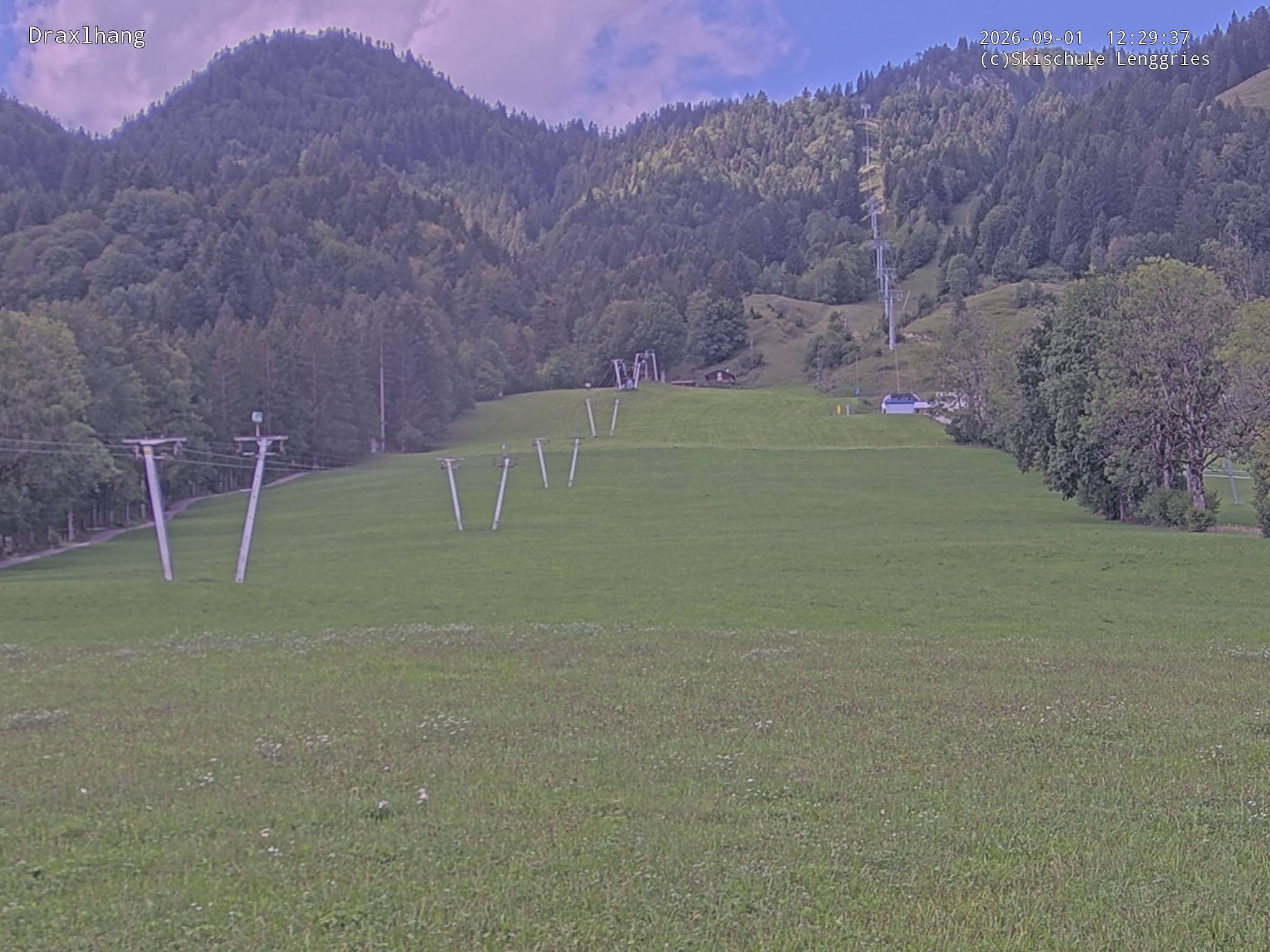 Archived image Webcam View on Draxlhang ski run
