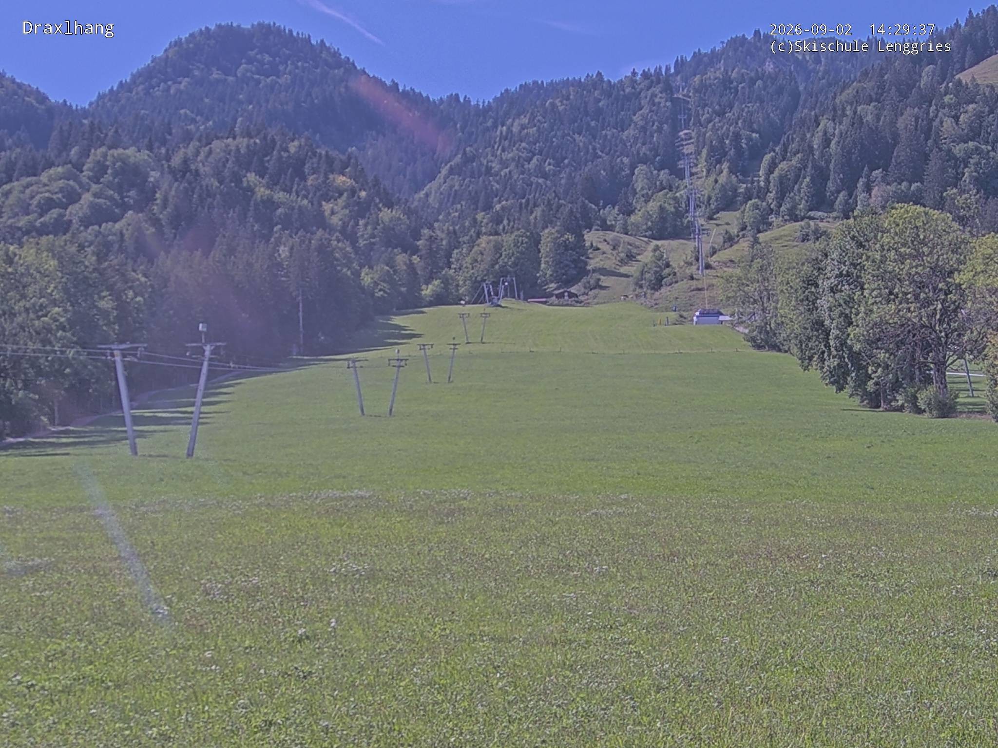 Archiv Foto Webcam Blick auf den Draxlhang