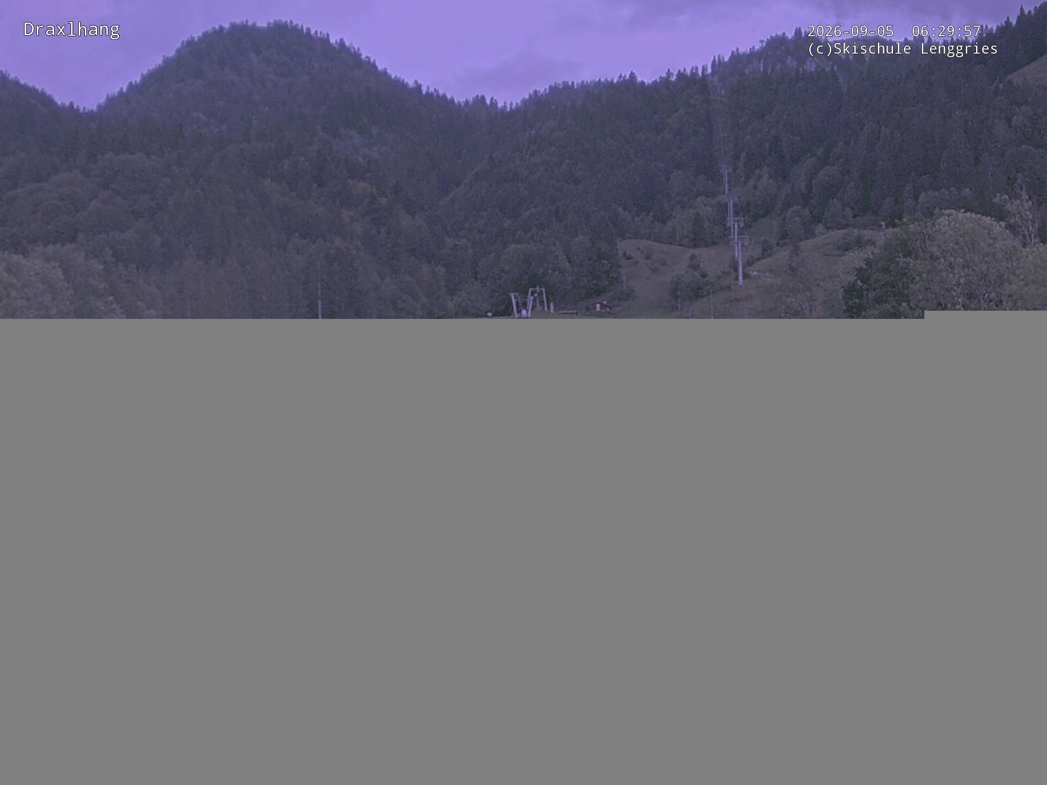Archived image Webcam View on Draxlhang ski run