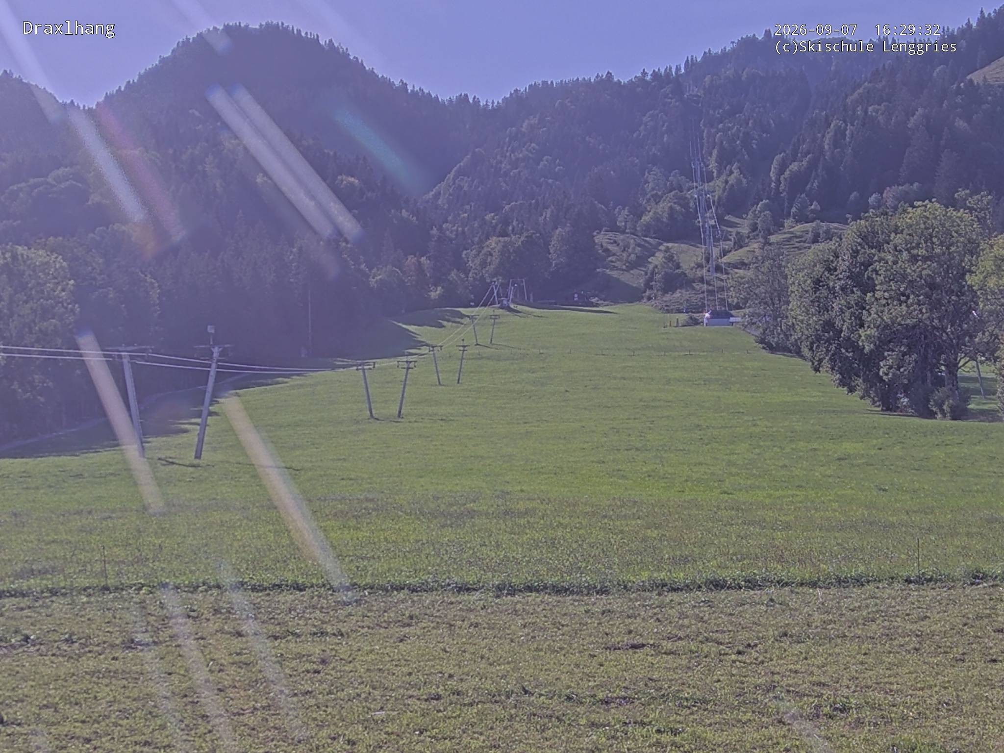 Archiv Foto Webcam Blick auf den Draxlhang