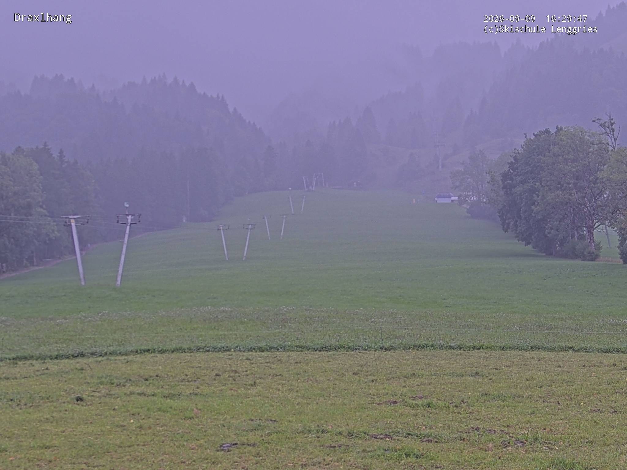 Archiv Foto Webcam Blick auf den Draxlhang