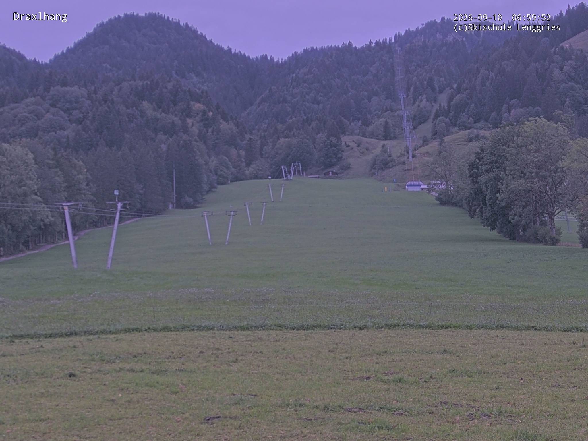Archiv Foto Webcam Blick auf den Draxlhang