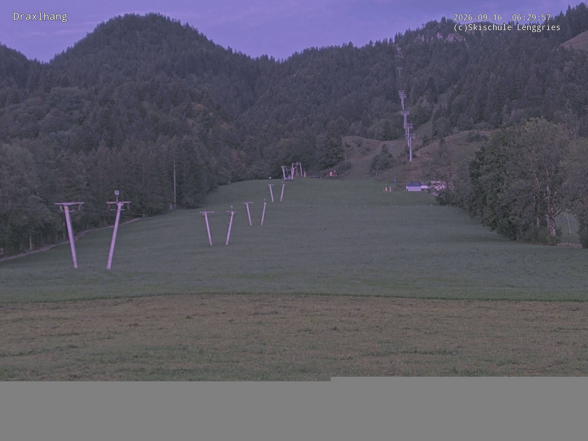 Archiv Foto Webcam Blick auf den Draxlhang