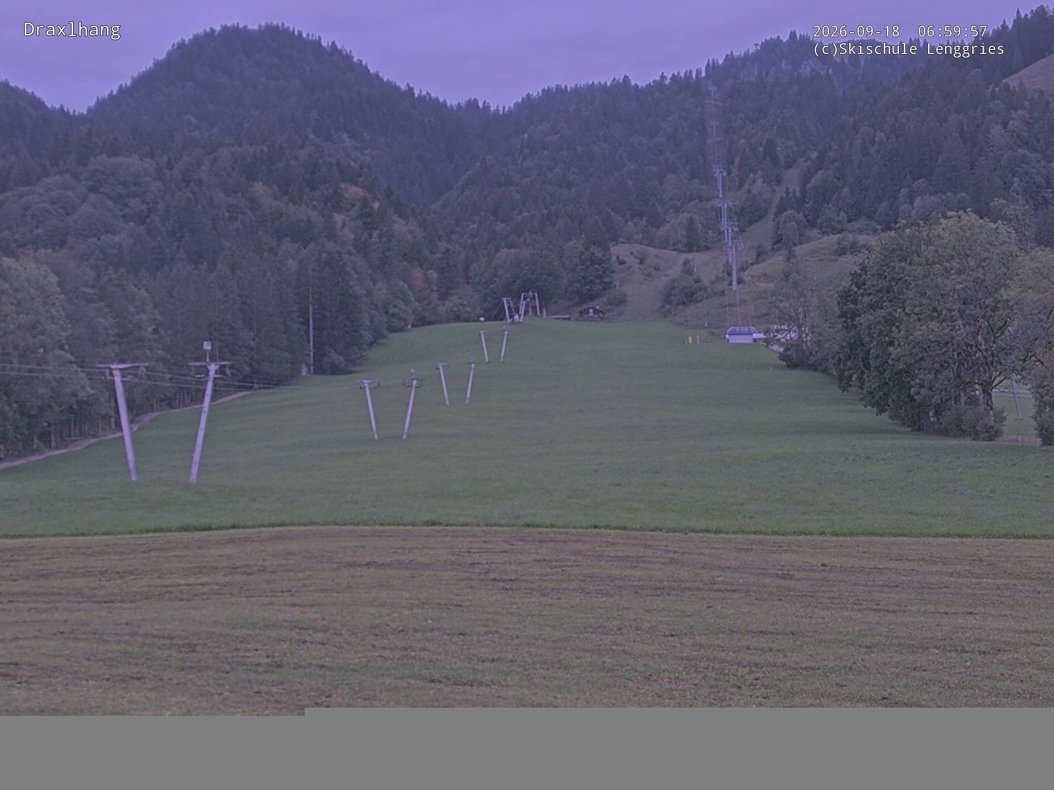 Archiv Foto Webcam Blick auf den Draxlhang