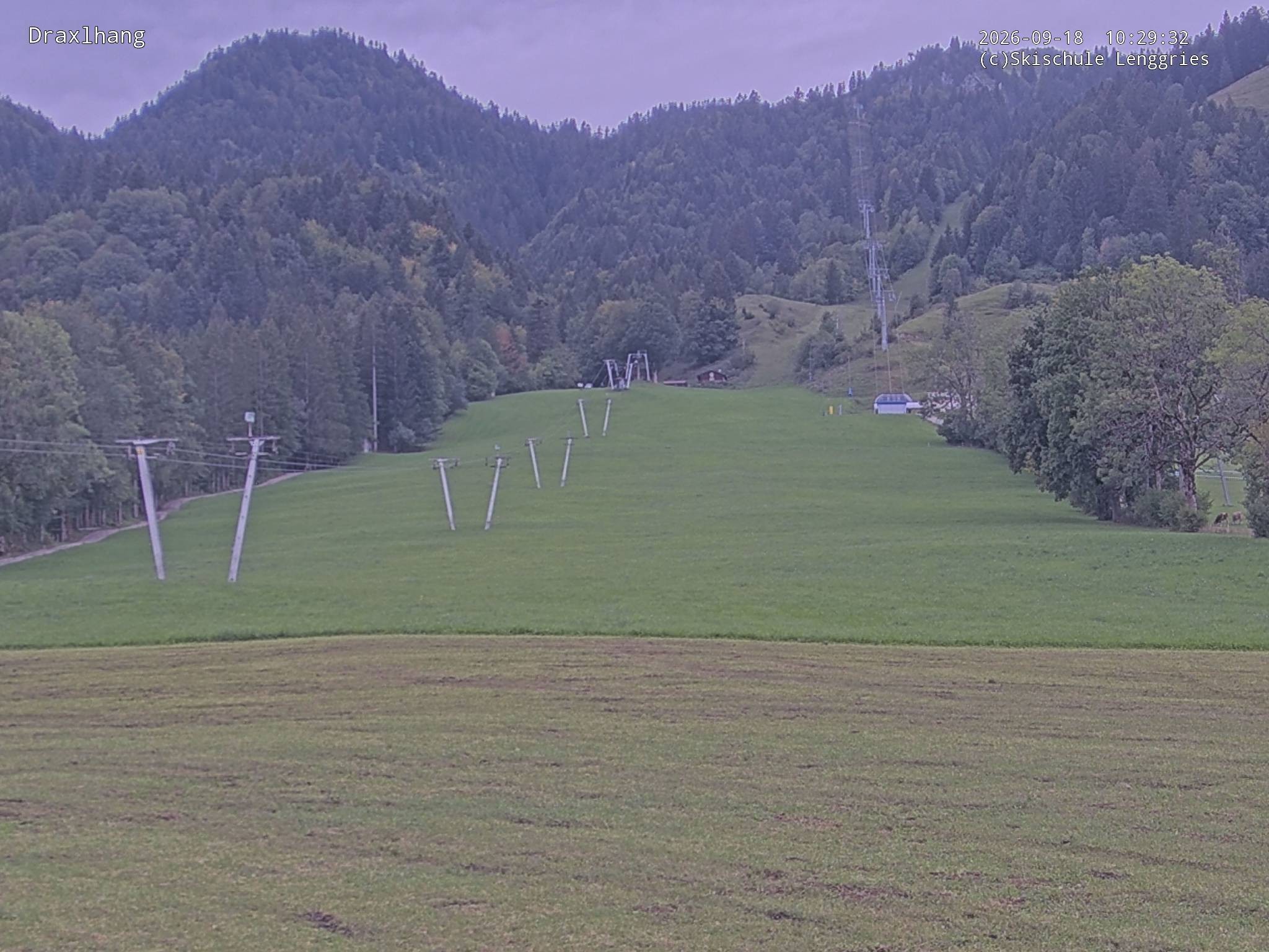 Archiv Foto Webcam Blick auf den Draxlhang