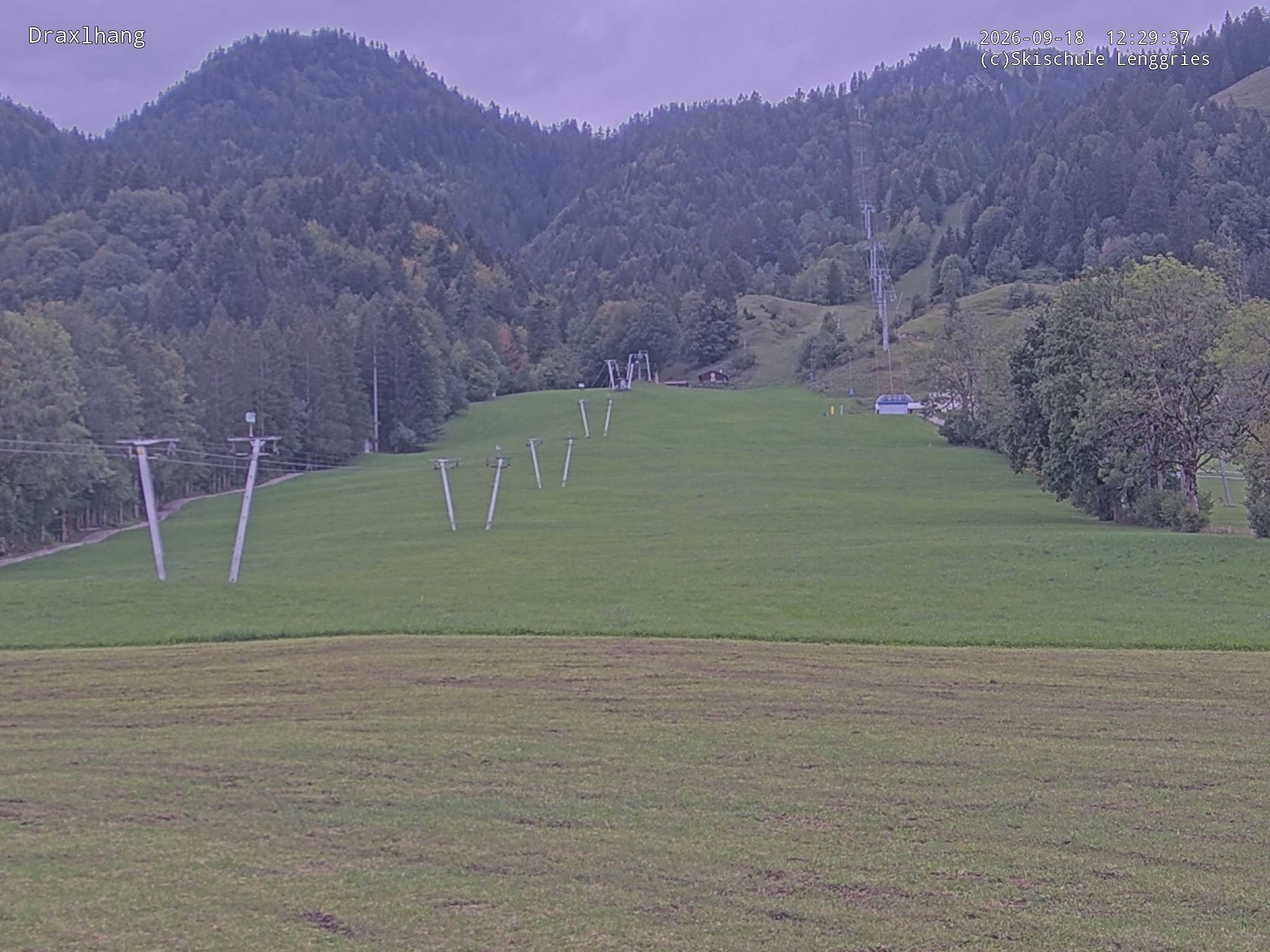 Archiv Foto Webcam Blick auf den Draxlhang