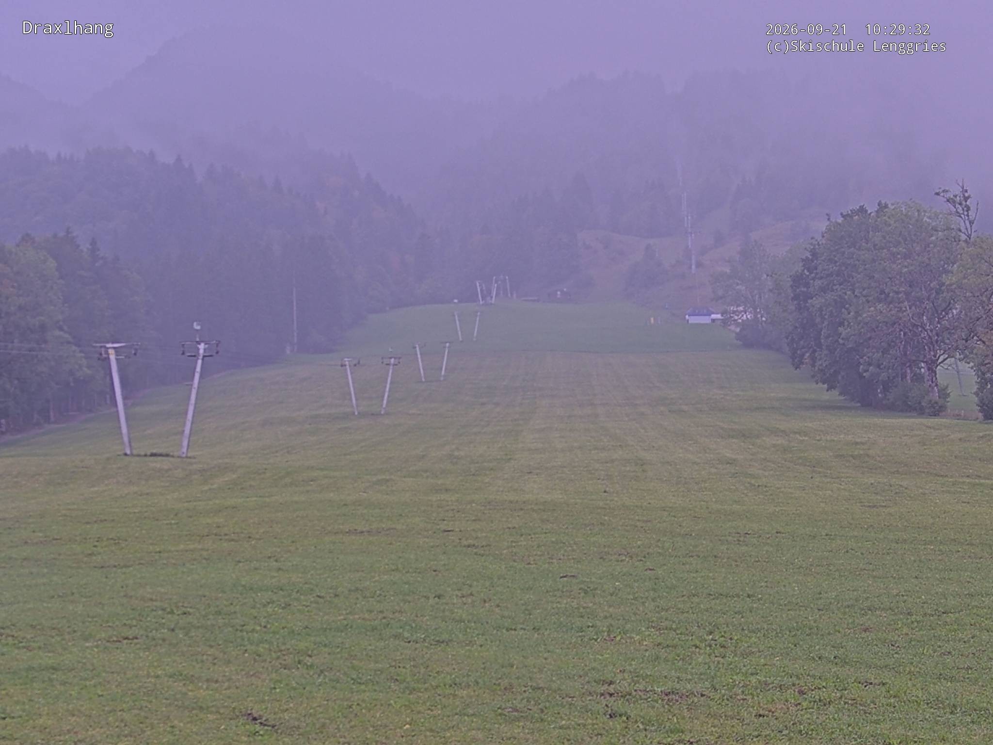 Archiv Foto Webcam Blick auf den Draxlhang