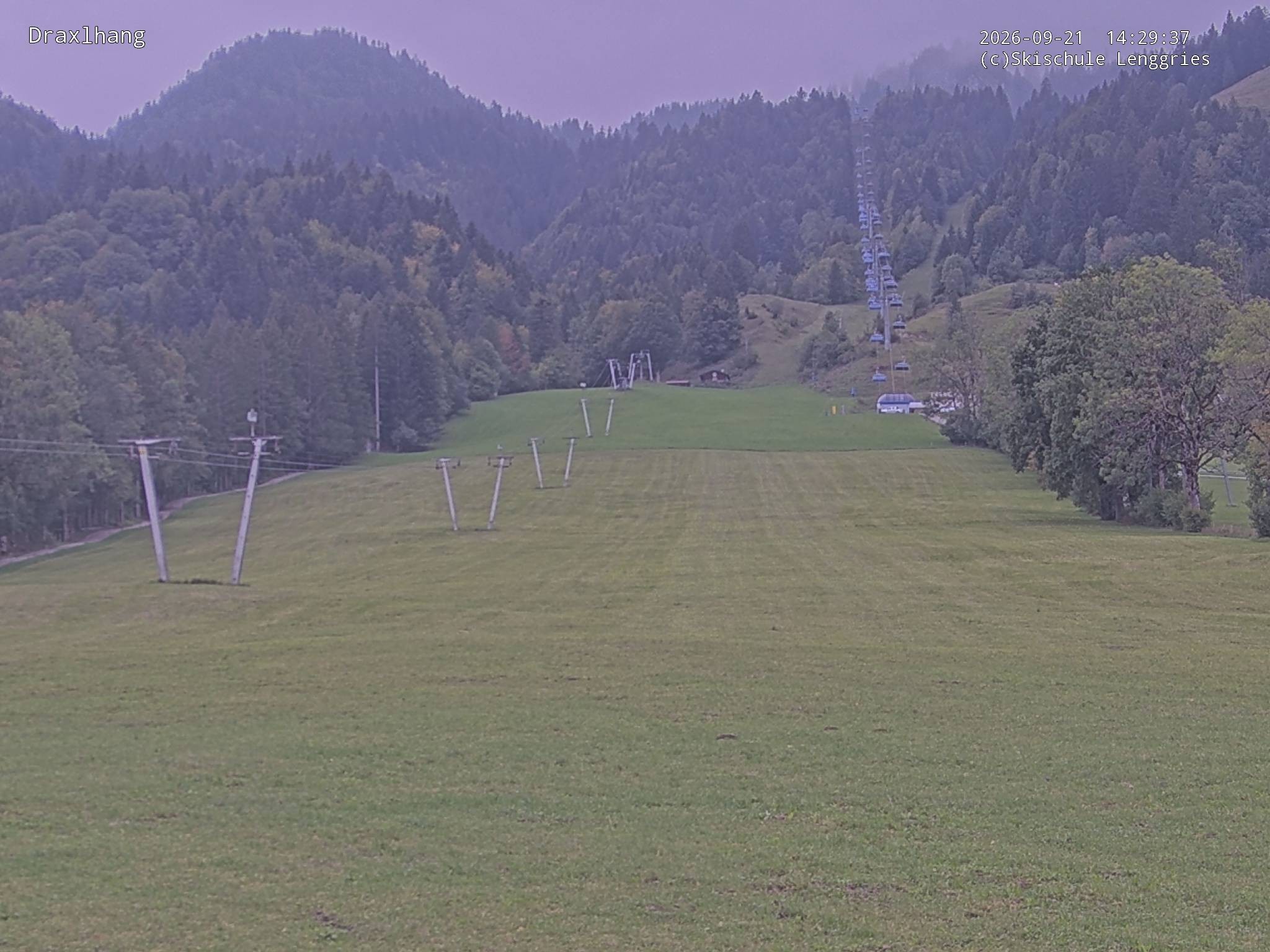 Archiv Foto Webcam Blick auf den Draxlhang