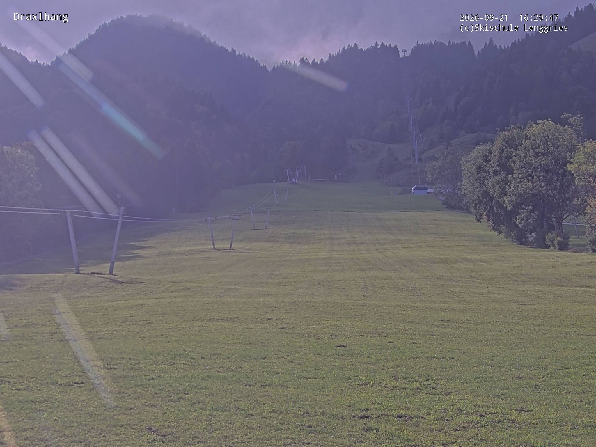 Archiv Foto Webcam Blick auf den Draxlhang