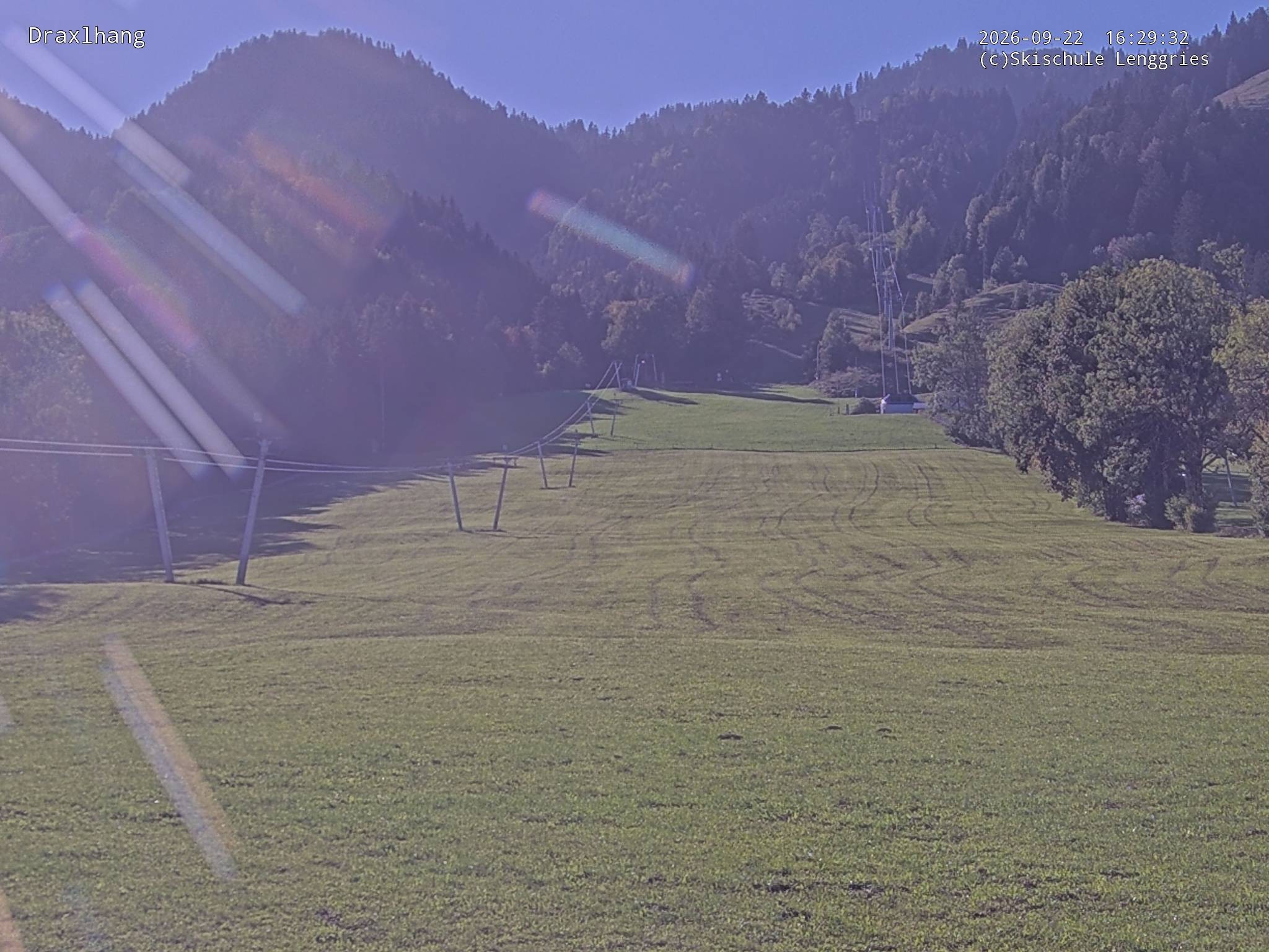 Archiv Foto Webcam Blick auf den Draxlhang