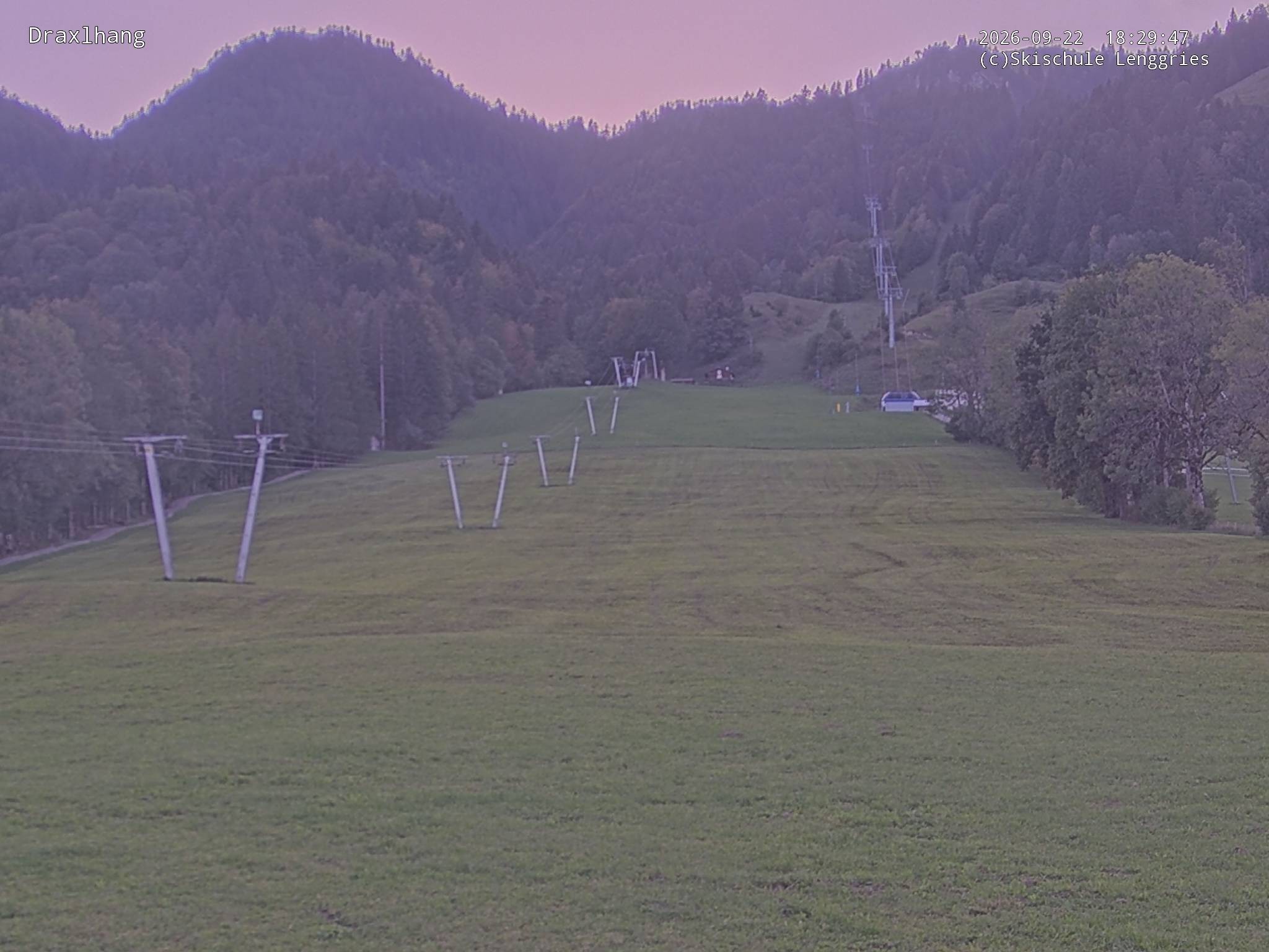 Archiv Foto Webcam Blick auf den Draxlhang