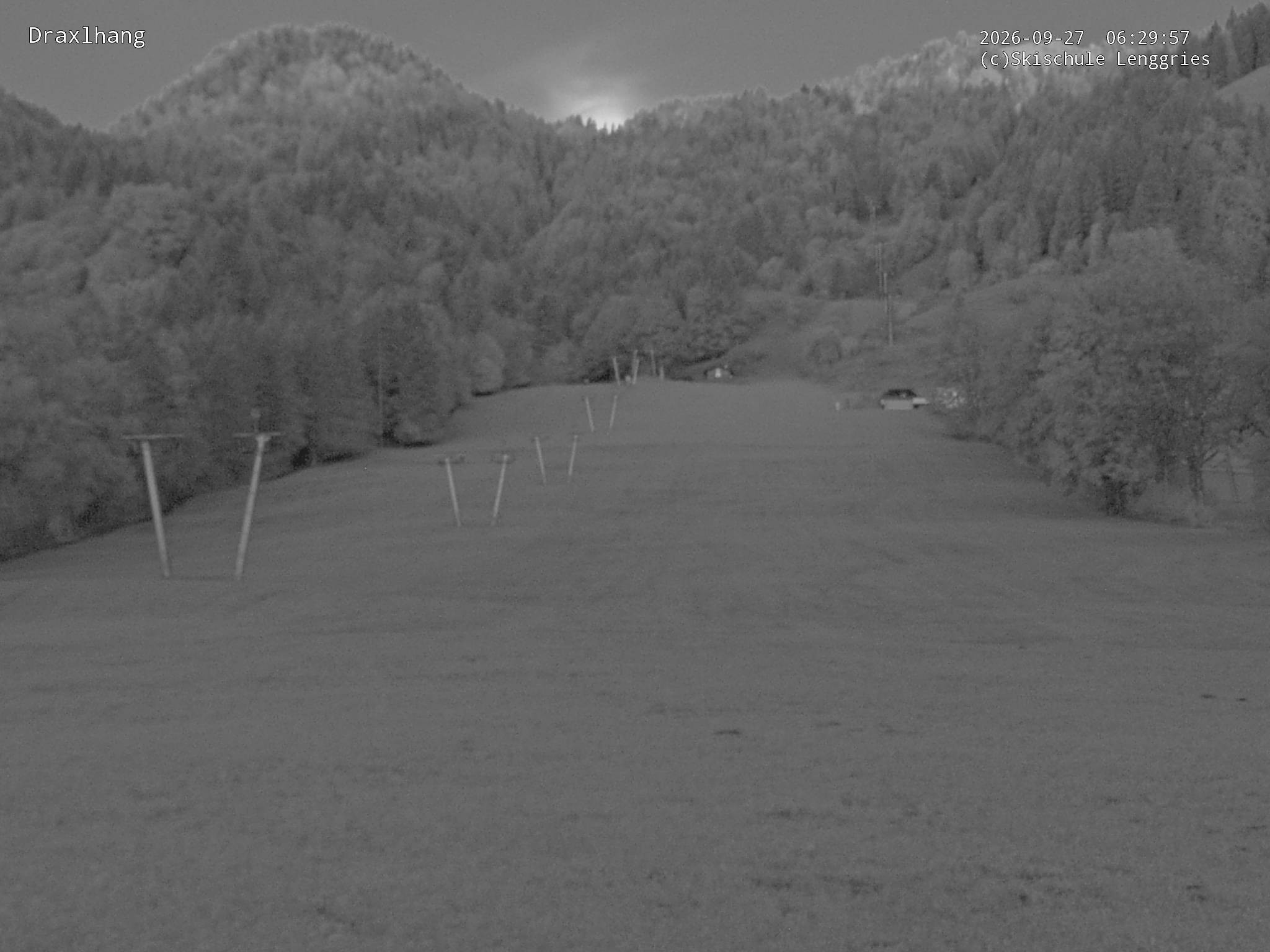 Archiv Foto Webcam Blick auf den Draxlhang