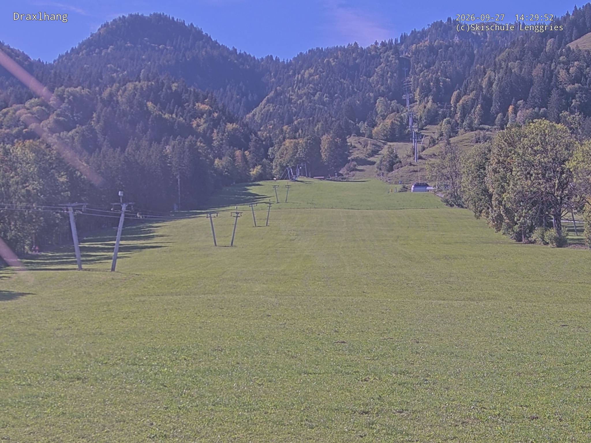 Archiv Foto Webcam Blick auf den Draxlhang