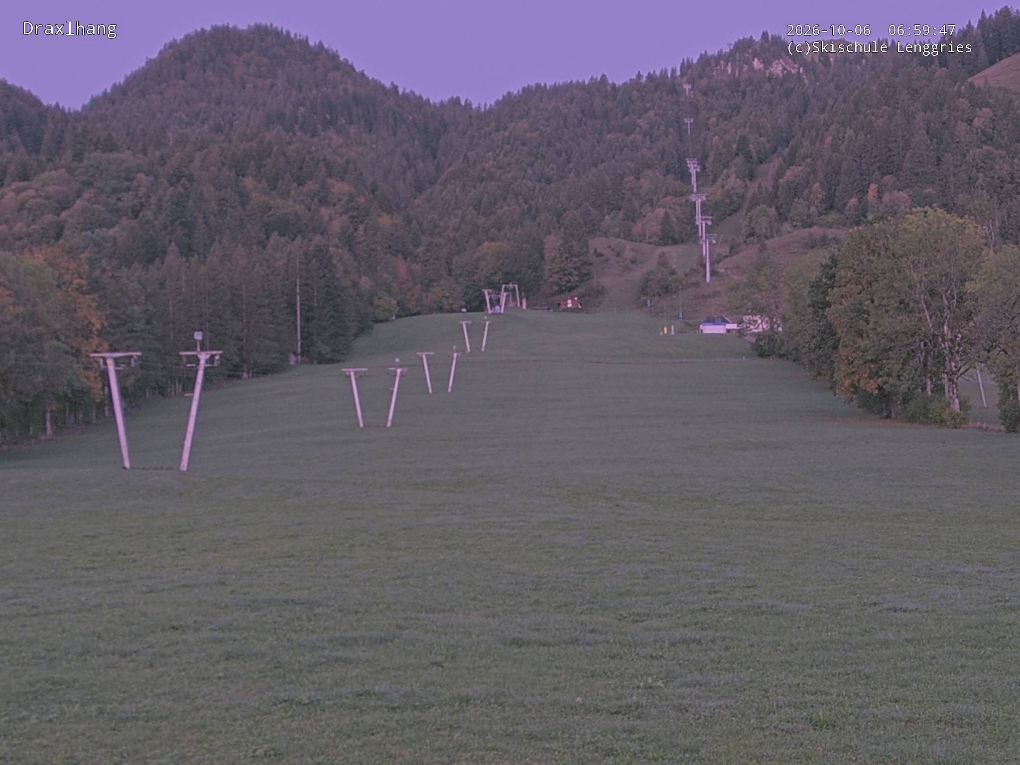 Archiv Foto Webcam Blick auf den Draxlhang
