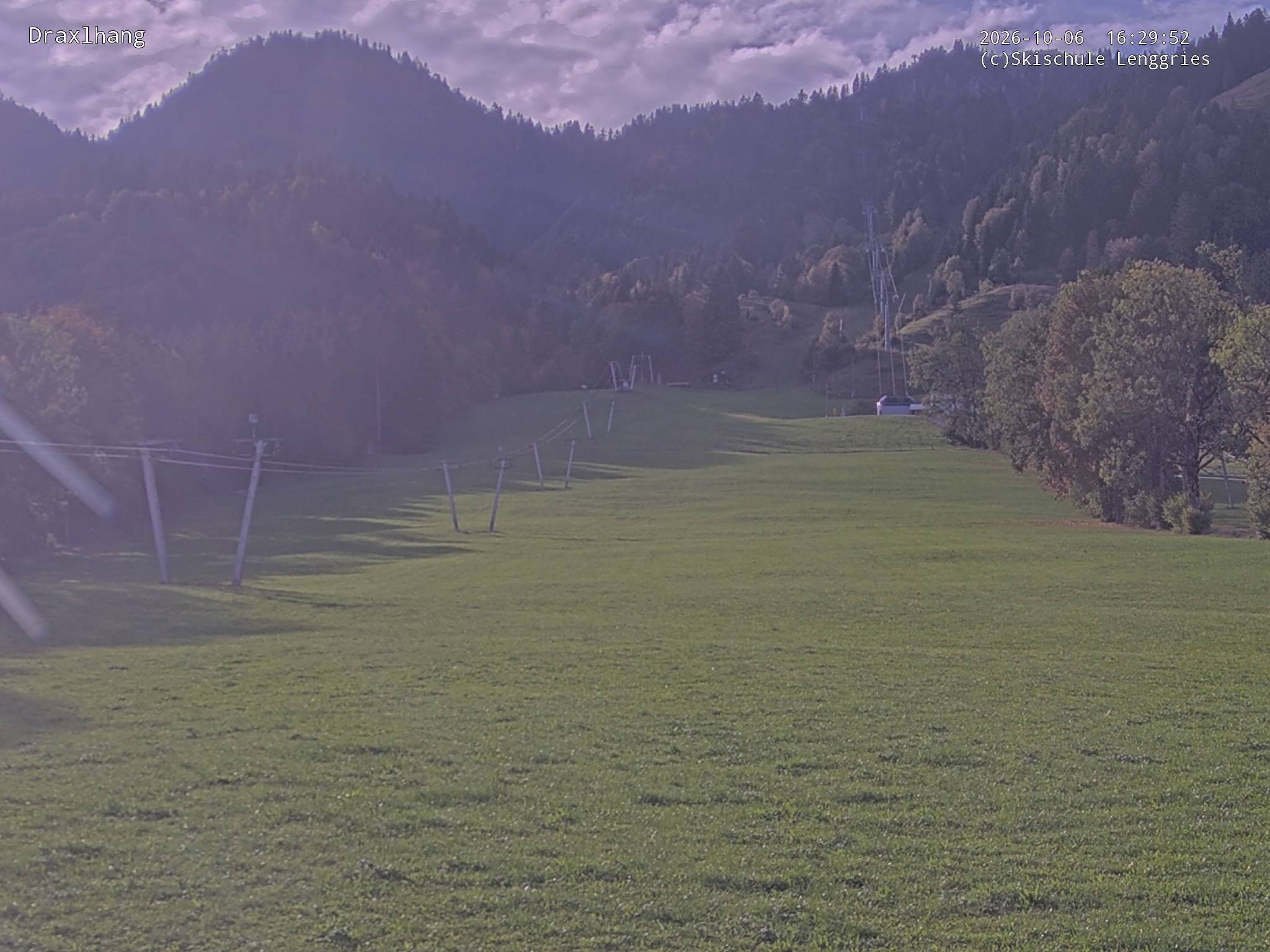 Archiv Foto Webcam Blick auf den Draxlhang