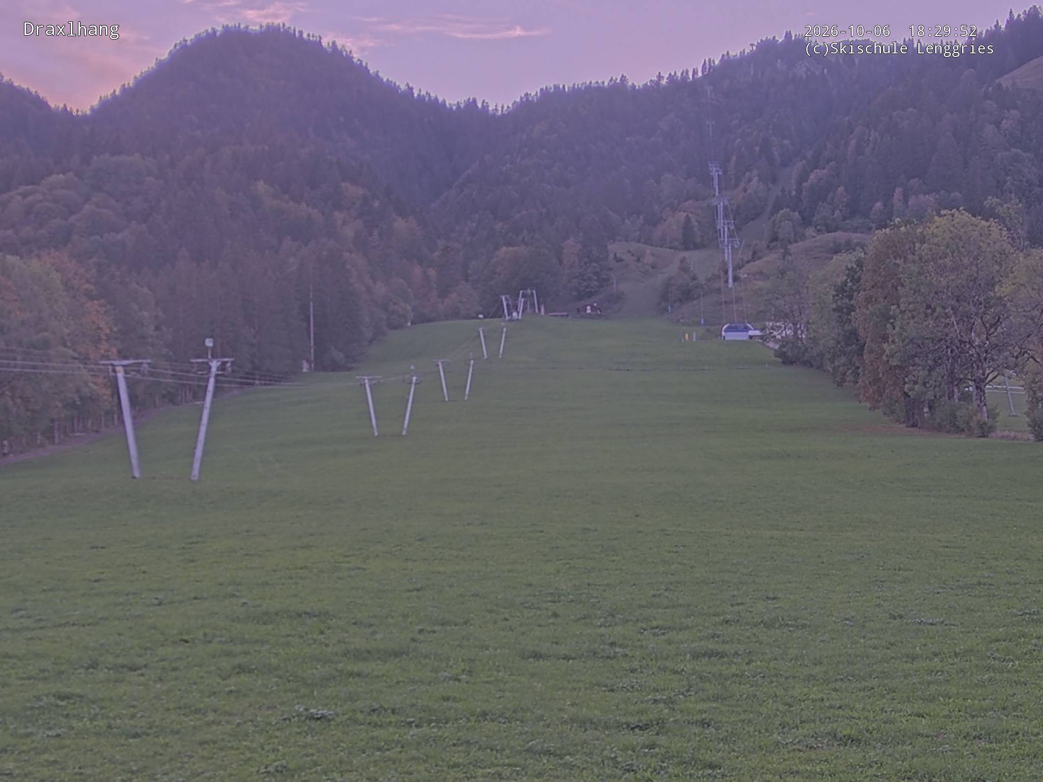 Archiv Foto Webcam Blick auf den Draxlhang