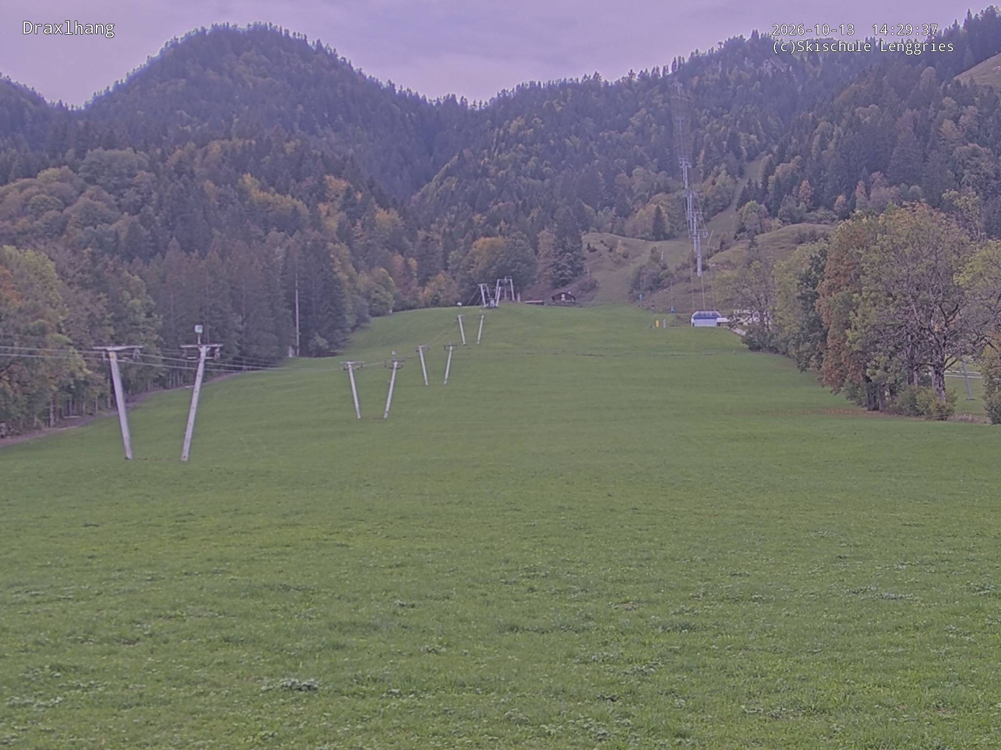 Archiv Foto Webcam Blick auf den Draxlhang