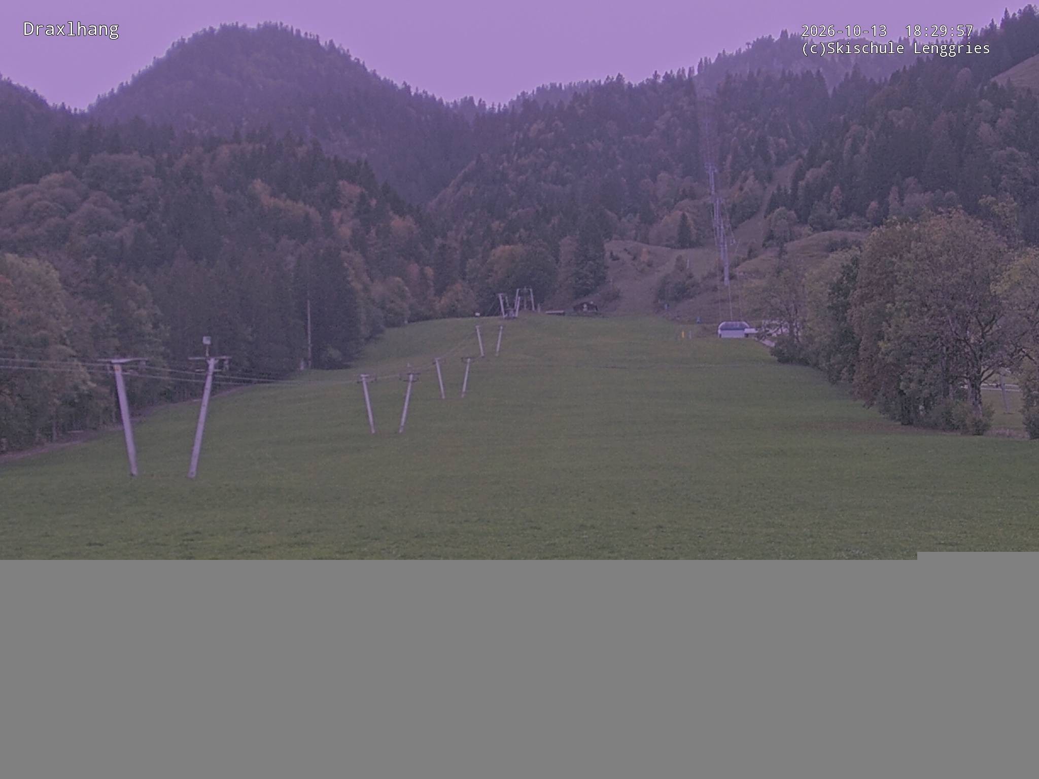 Archiv Foto Webcam Blick auf den Draxlhang