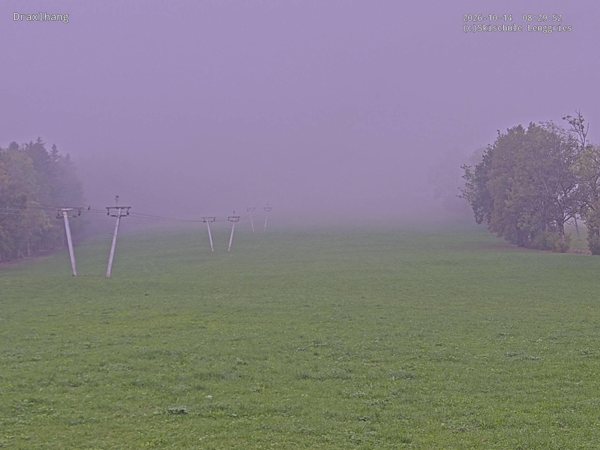 Archiv Foto Webcam Blick auf den Draxlhang