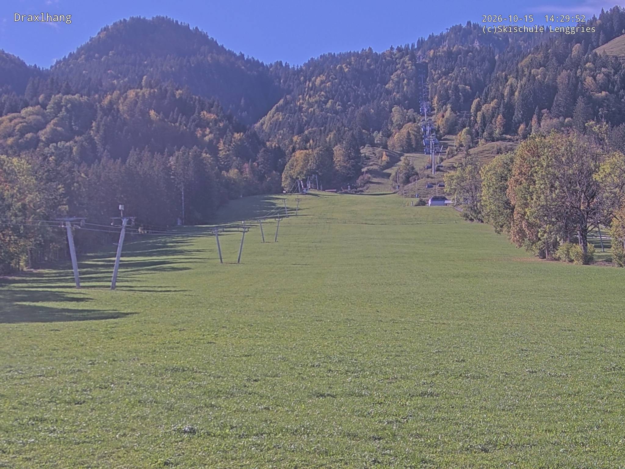 Archiv Foto Webcam Blick auf den Draxlhang