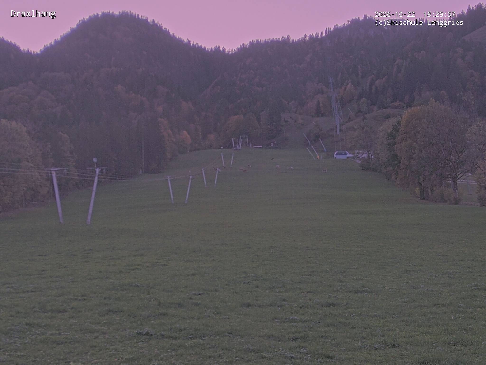 Archiv Foto Webcam Blick auf den Draxlhang