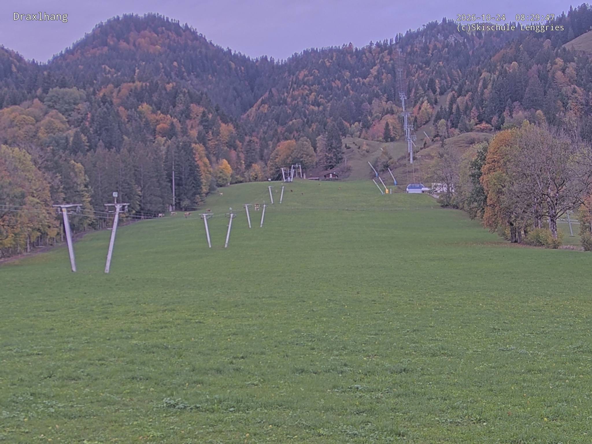 Archiv Foto Webcam Blick auf den Draxlhang
