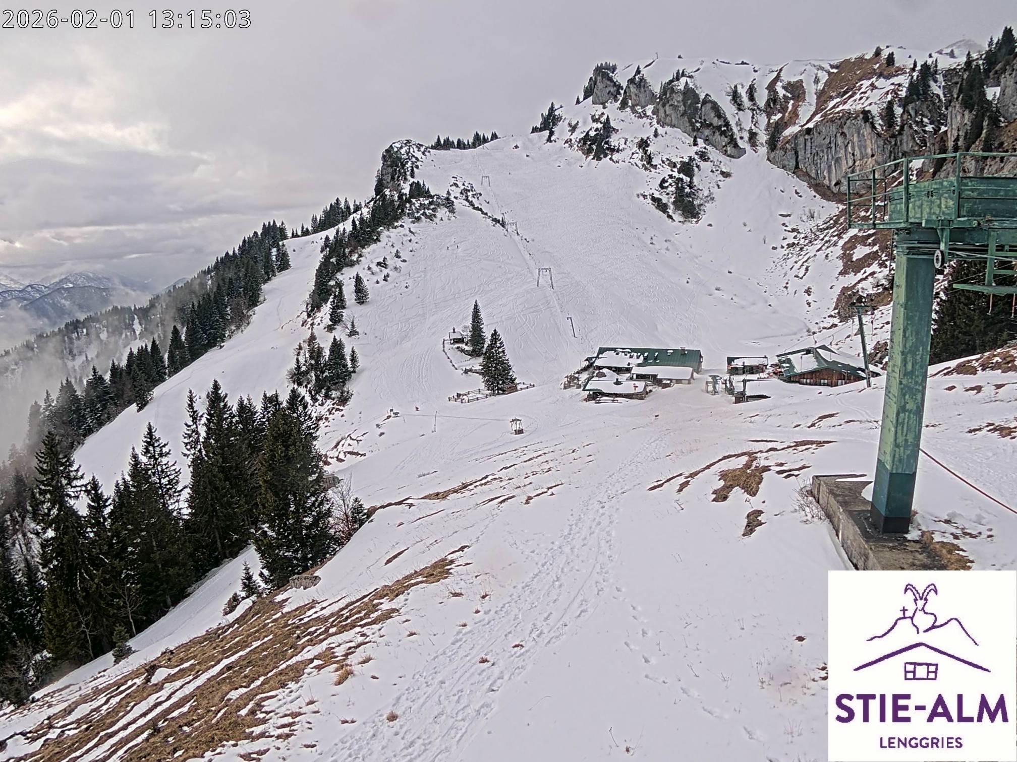 Archiv Foto Webcam Stiealm unterhalb des Latschenkopfes