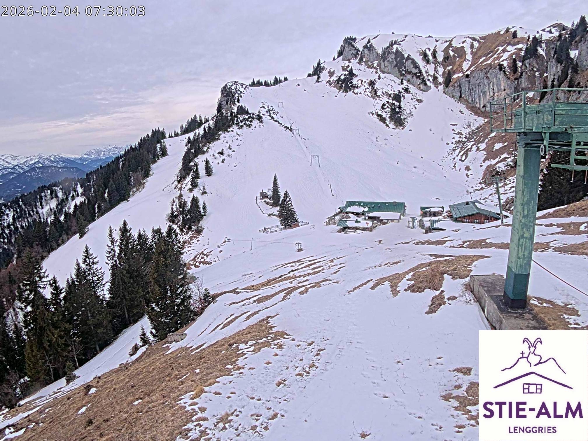 Archiv Foto Webcam Stiealm unterhalb des Latschenkopfes