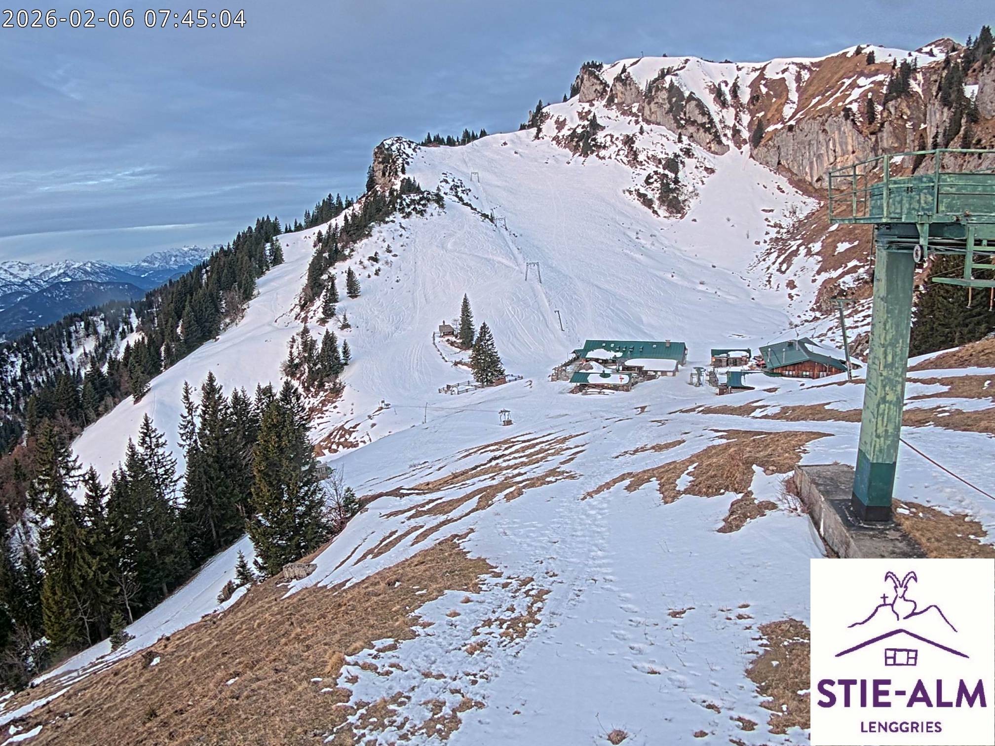 Archiv Foto Webcam Stiealm unterhalb des Latschenkopfes