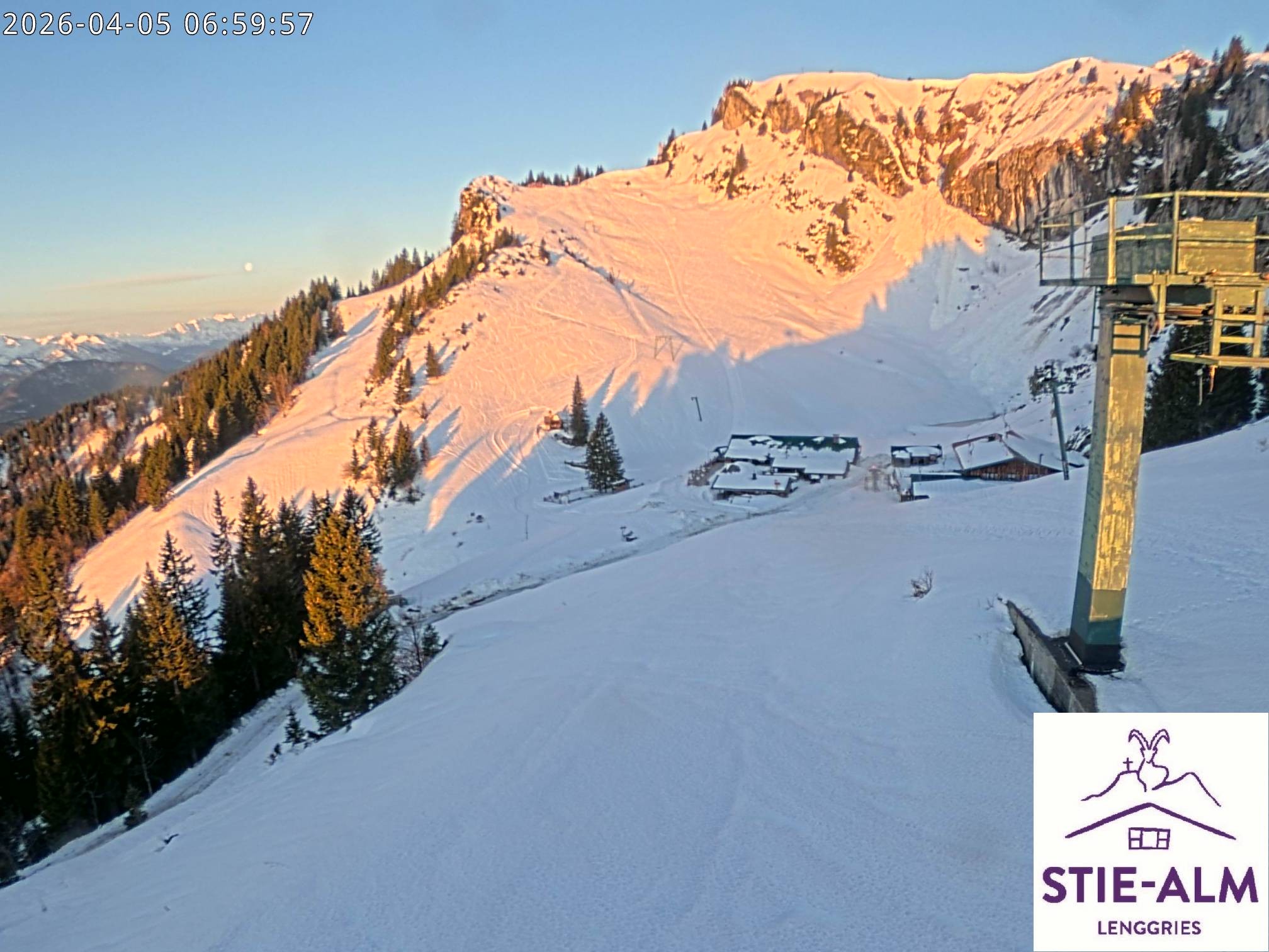 Archiv Foto Webcam Stiealm unterhalb des Latschenkopfes