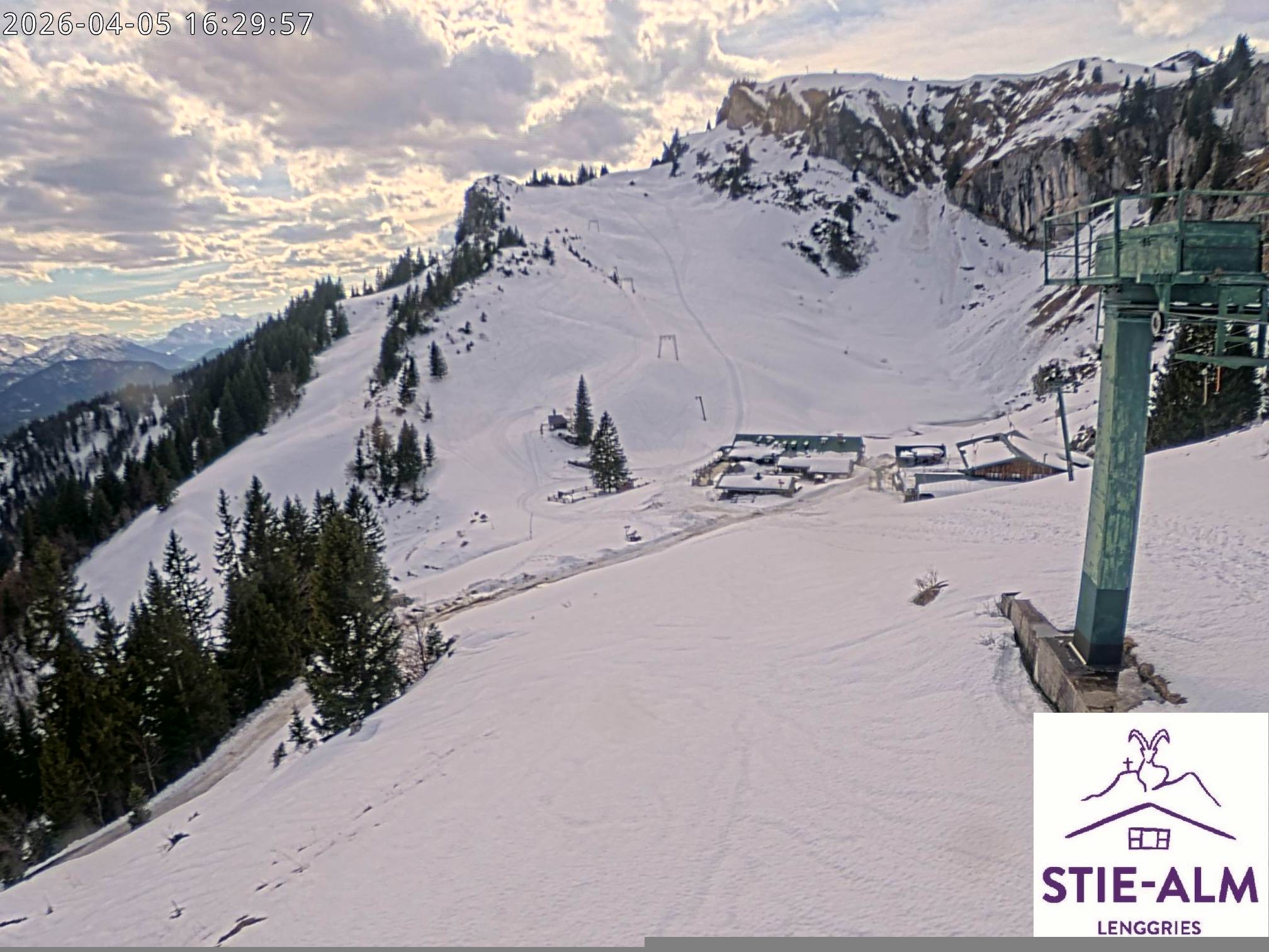 Archiv Foto Webcam Stiealm unterhalb des Latschenkopfes