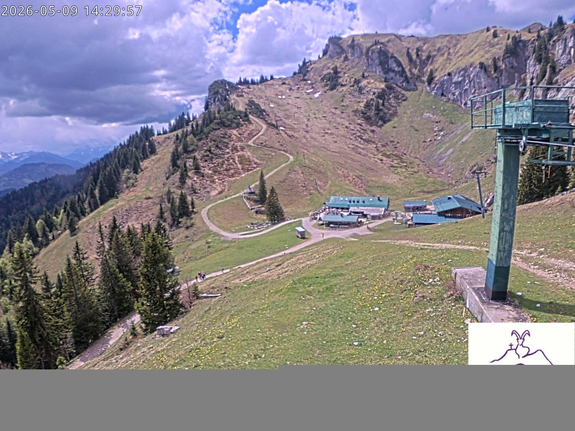 Archiv Foto Webcam Stiealm unterhalb des Latschenkopfes