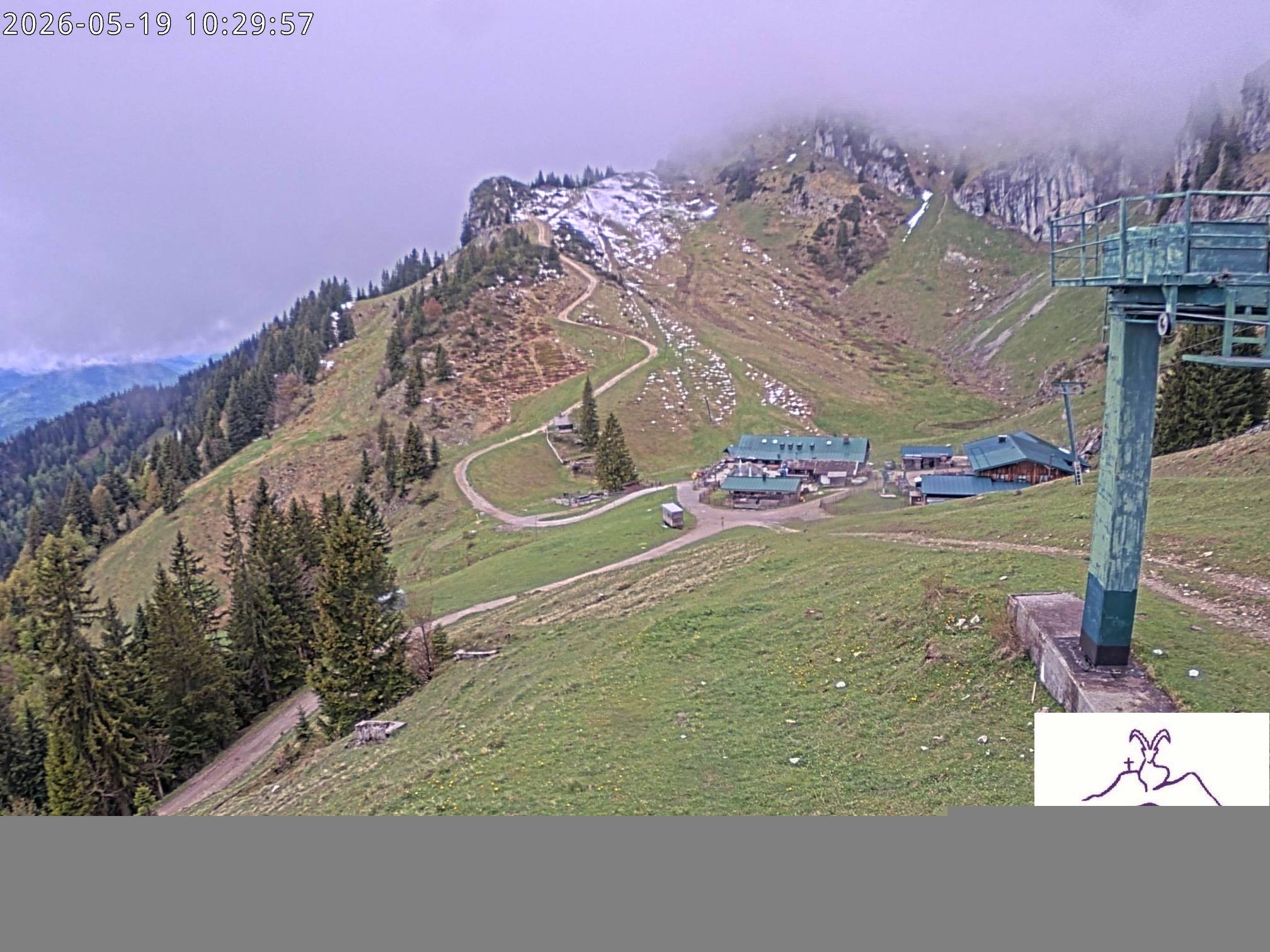 Archiv Foto Webcam Stiealm unterhalb des Latschenkopfes
