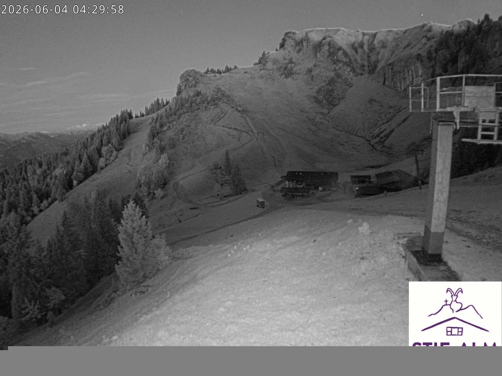 Archiv Foto Webcam Stiealm unterhalb des Latschenkopfes