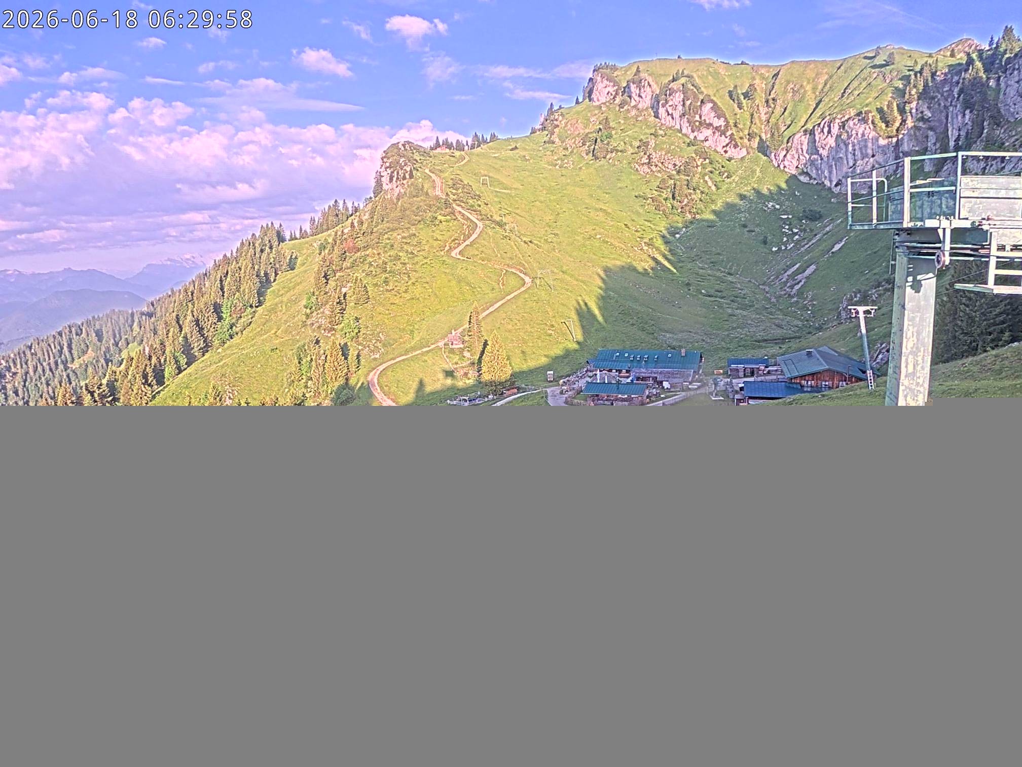 Archiv Foto Webcam Stiealm unterhalb des Latschenkopfes