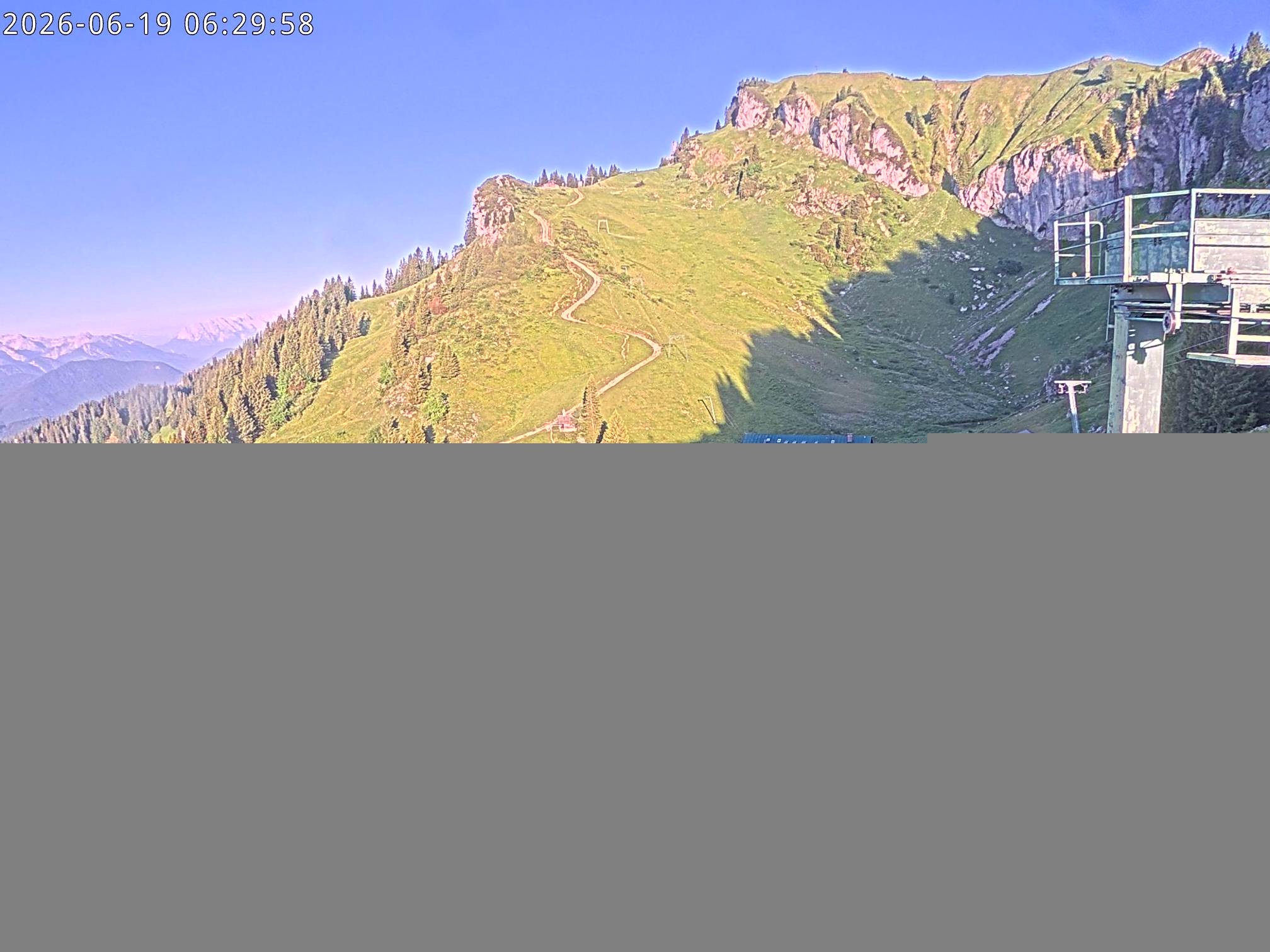 Archiv Foto Webcam Stiealm unterhalb des Latschenkopfes