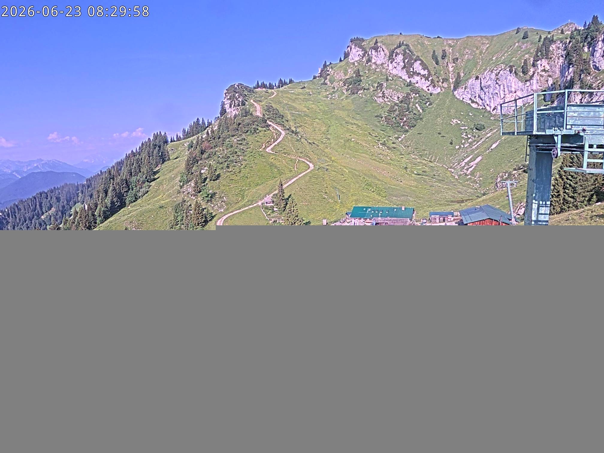 Archiv Foto Webcam Stiealm unterhalb des Latschenkopfes