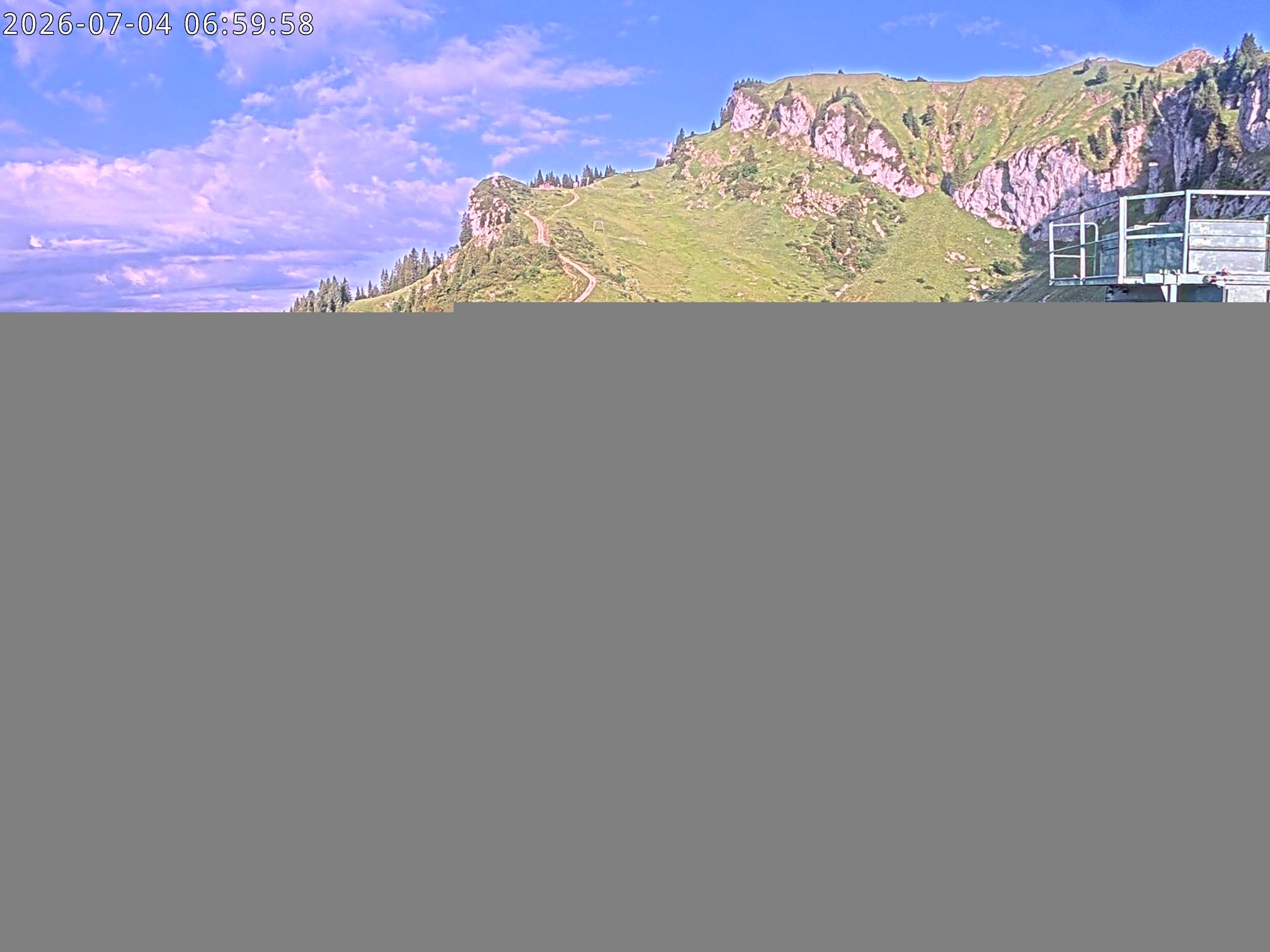 Archiv Foto Webcam Stiealm unterhalb des Latschenkopfes