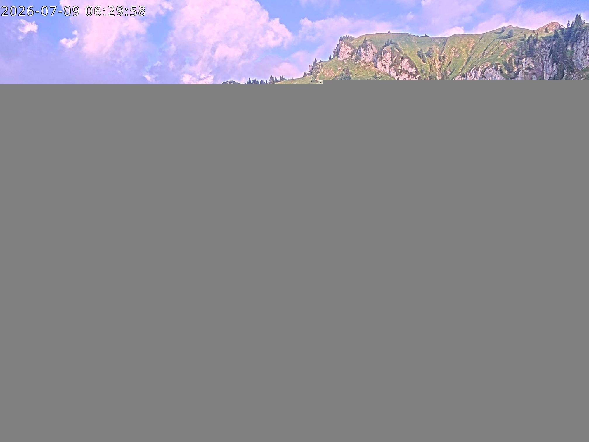 Archiv Foto Webcam Stiealm unterhalb des Latschenkopfes