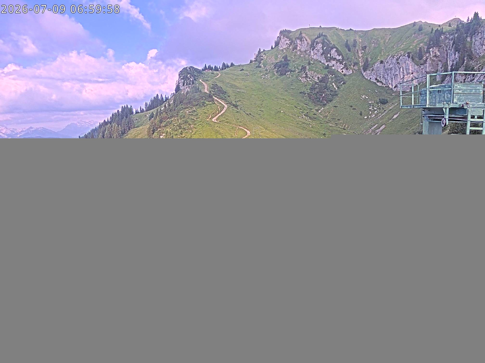 Archiv Foto Webcam Stiealm unterhalb des Latschenkopfes