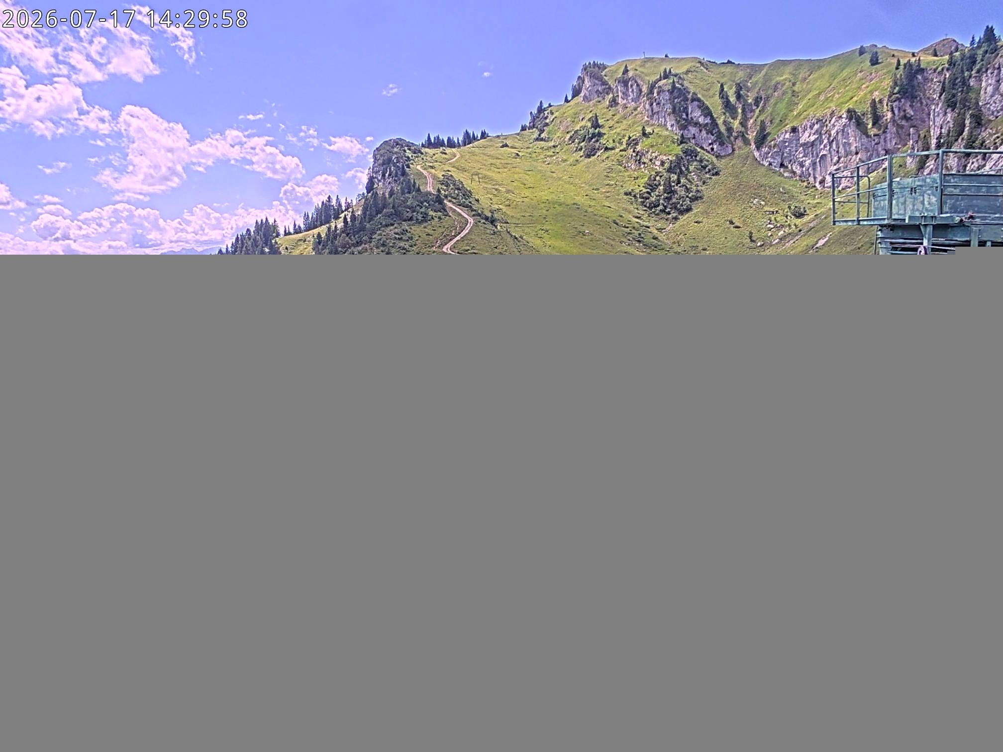Archiv Foto Webcam Stiealm unterhalb des Latschenkopfes