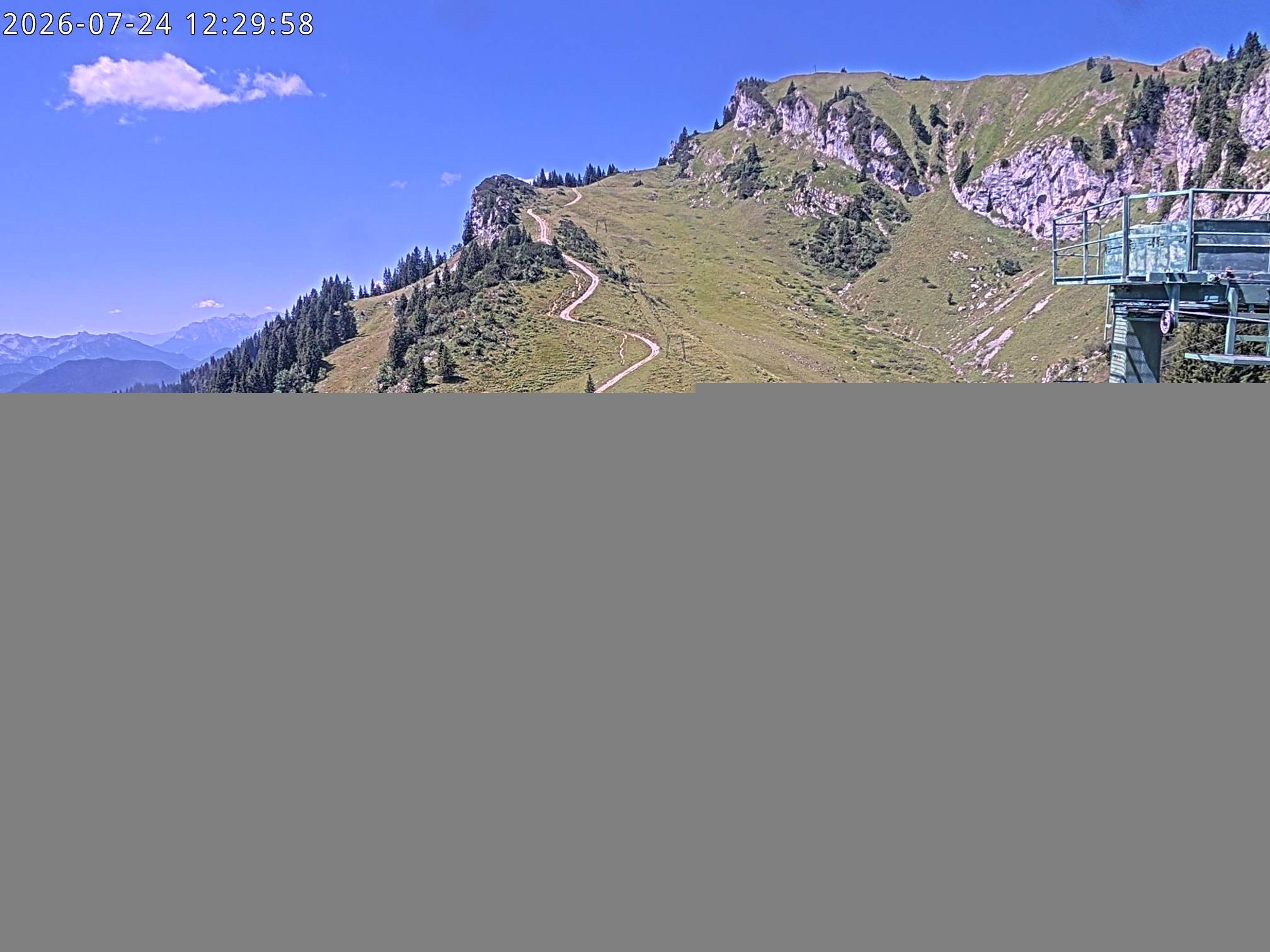 Archiv Foto Webcam Stiealm unterhalb des Latschenkopfes