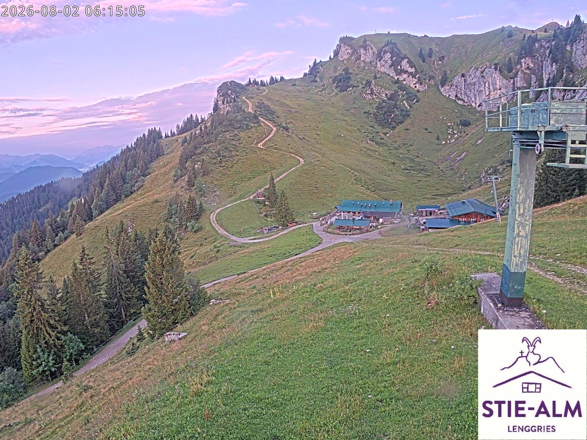 Archiv Foto Webcam Stiealm unterhalb des Latschenkopfes
