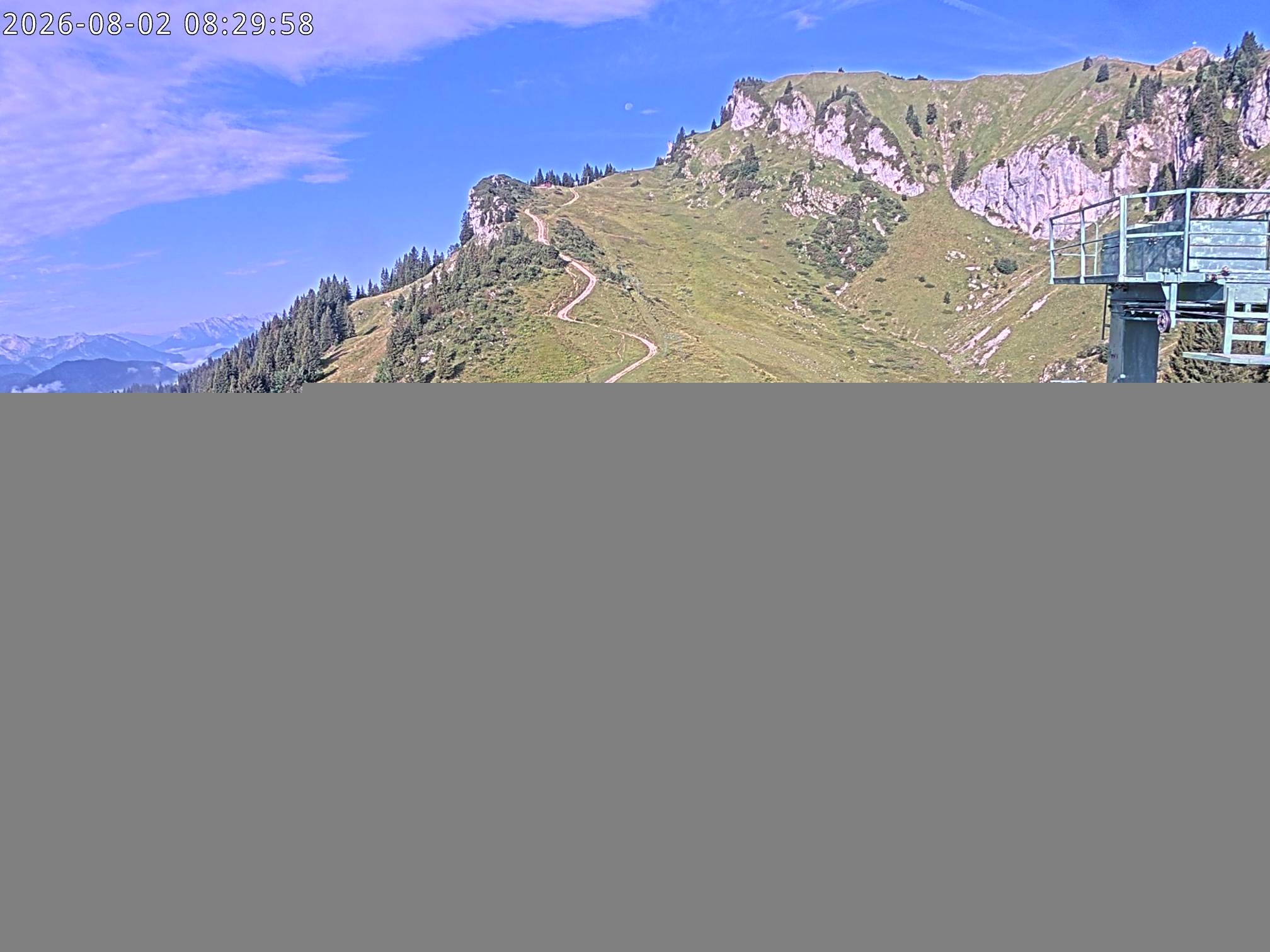 Archiv Foto Webcam Stiealm unterhalb des Latschenkopfes