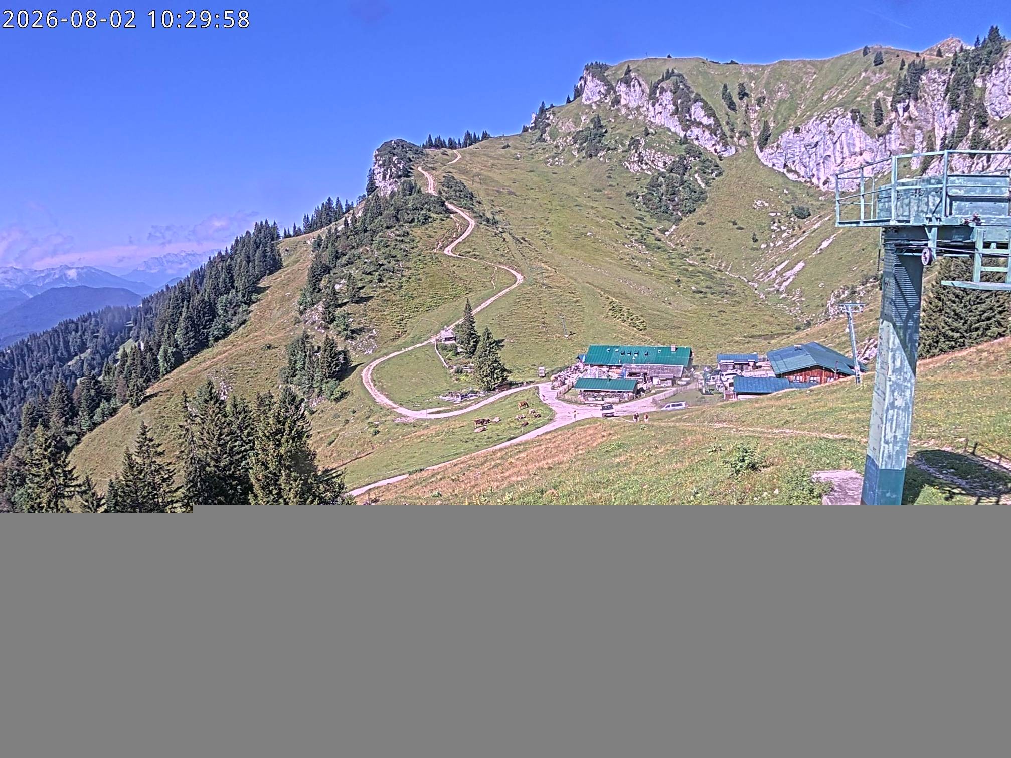 Archiv Foto Webcam Stiealm unterhalb des Latschenkopfes